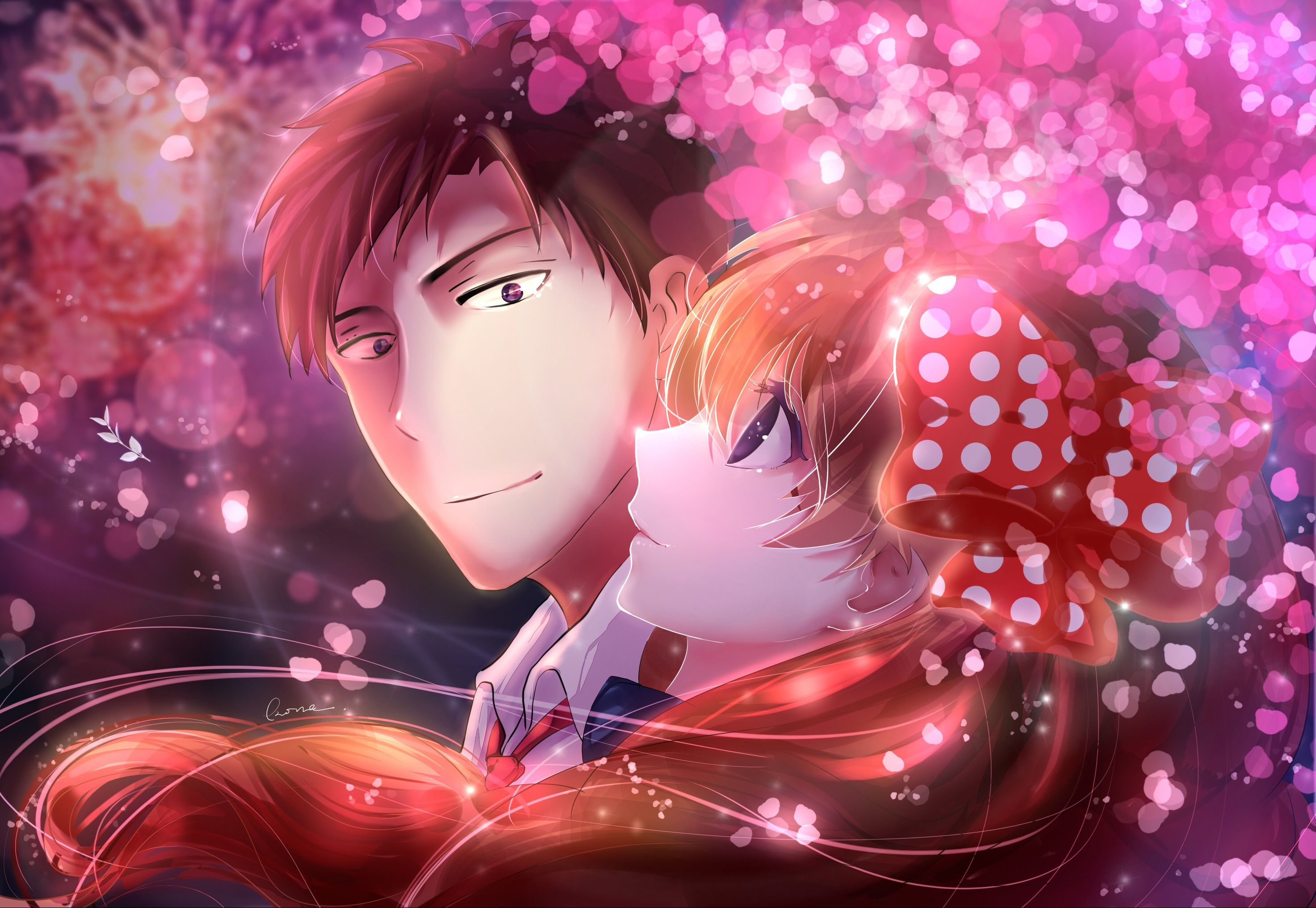 2944x2032 Wallpaper Girl, Anime, Art, The Gekka Shoujo Nozaki Kun, Nozaki, Nozaki Is The Author Of Shojo Manga For Mobile And Desktop, Section прочее, Resolution 2944x2032