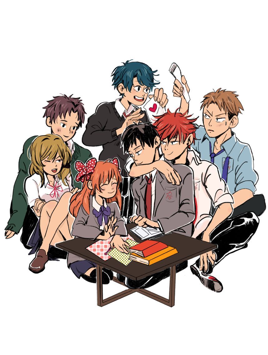 859x1136 Gekkan Shoujo Nozaki Kun