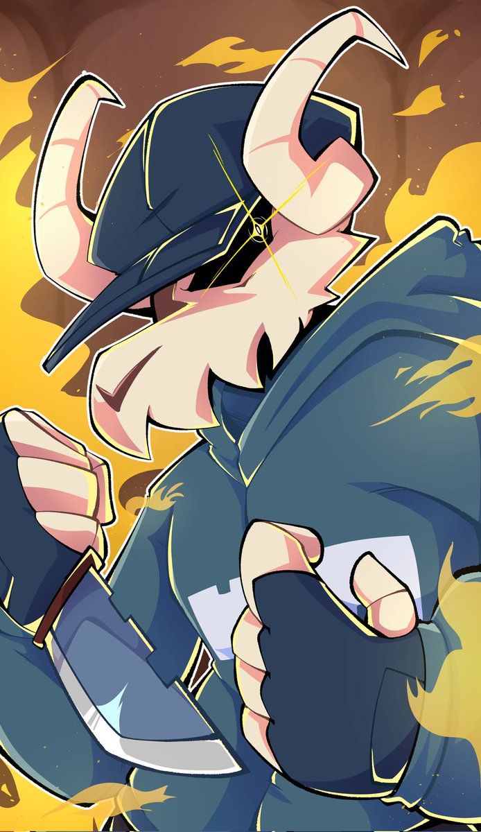 694x1200 Hey I got the opportunity to do the character select portrait for Tabi in the new Flavor Rave DLC! Tabi's a beloved FnF mod character so I do hope I did him