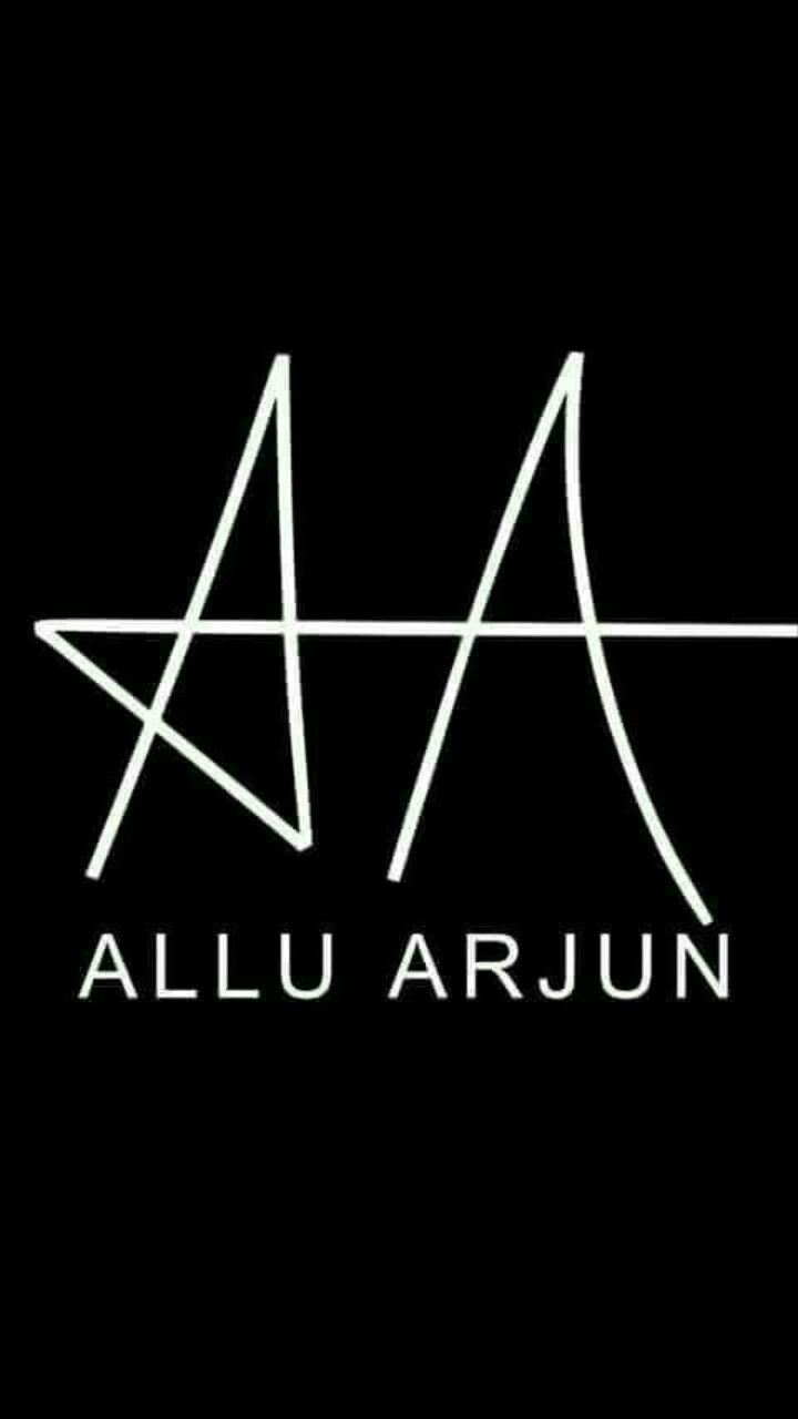 720x1280 Allu Arjun Logo Wallpaper. Allu arjun logo png, Allu arjun signature, Photo logo design
