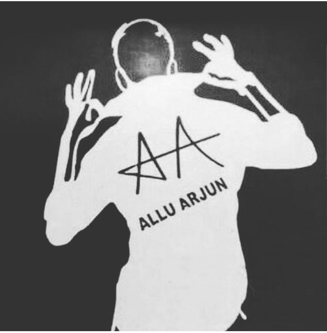 1070x1090 Allu Arjun Logo Wallpaper