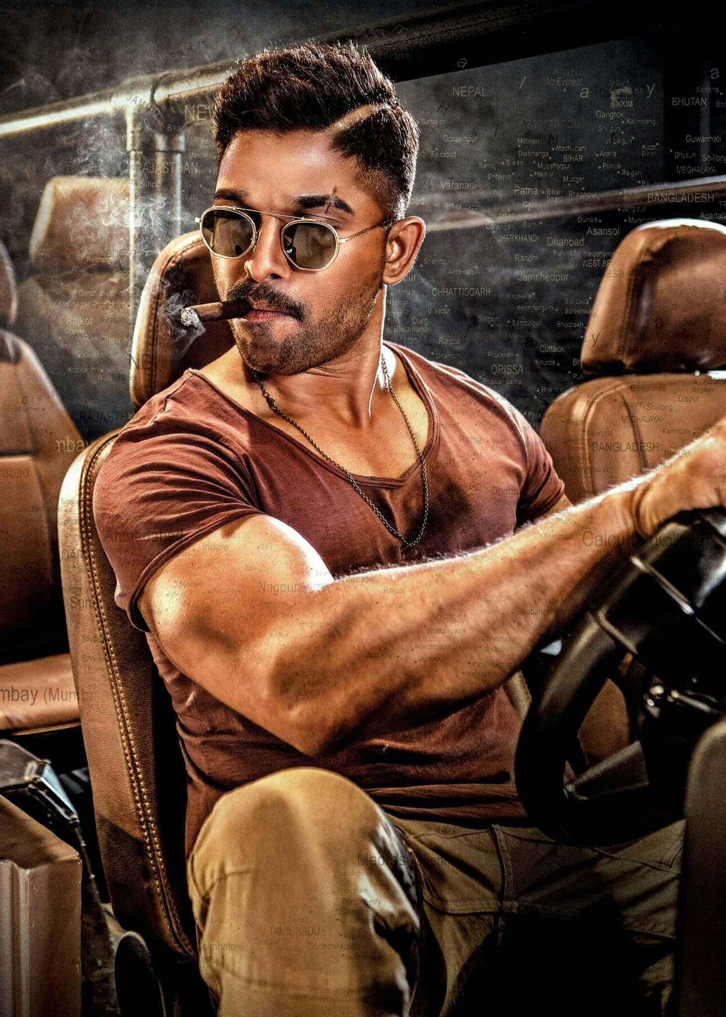 1463x2048 Download Actor Allu Arjun on Film Set Picture