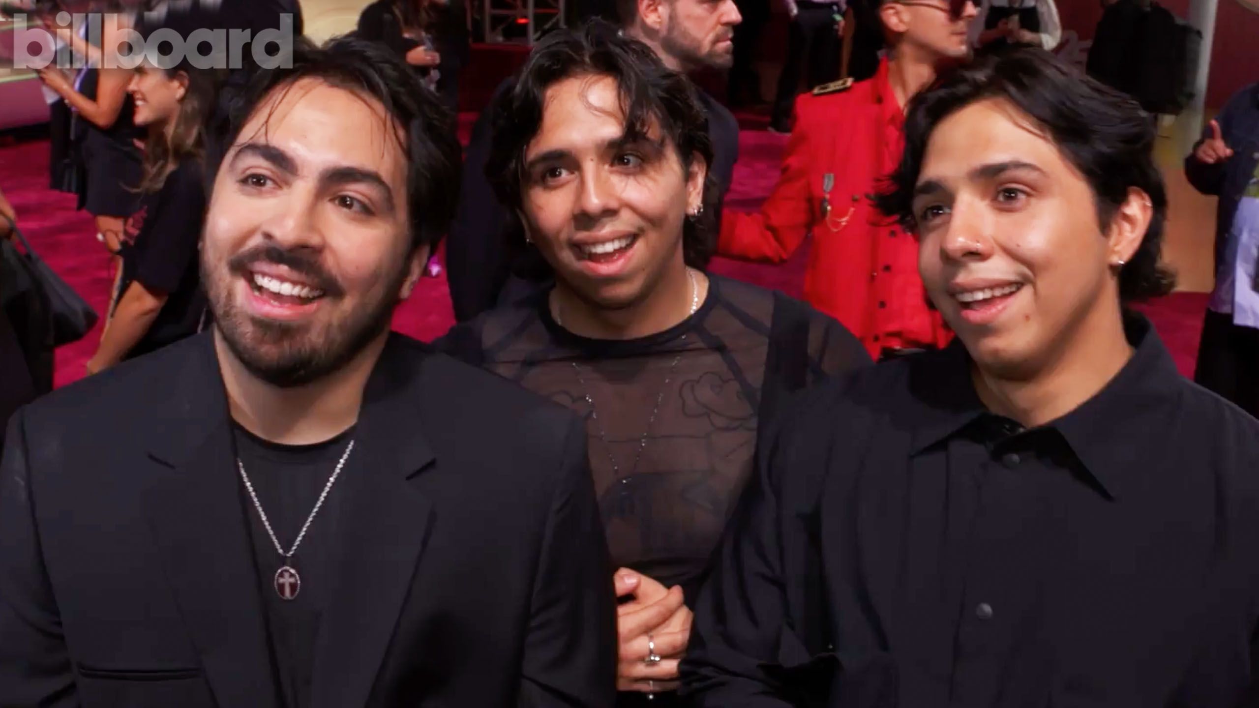 2560x1440 Latin Mafia On Being Nominated For Best New Artist, Rise To Fame & More. Latin Grammys 2024