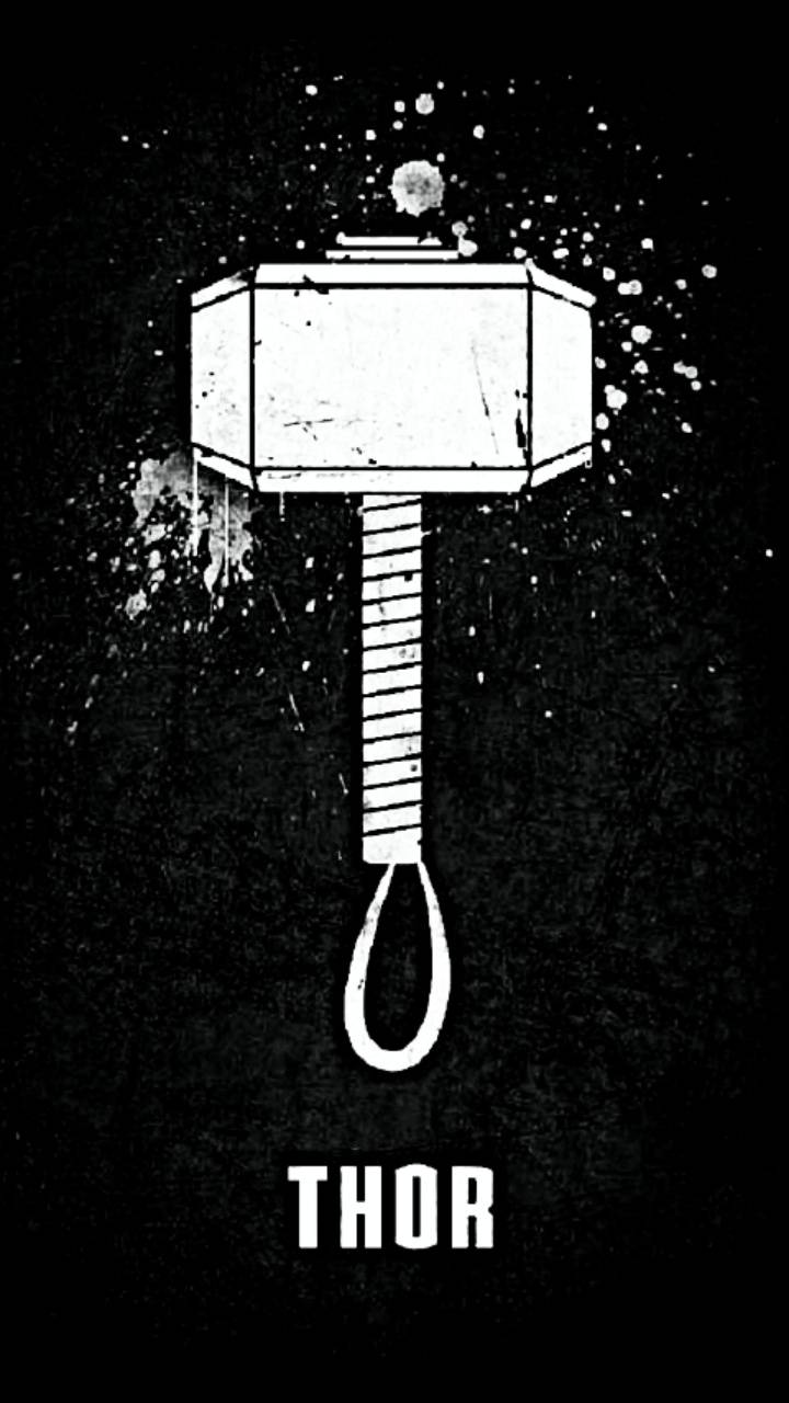 720x1280 Thor Black Wallpaper