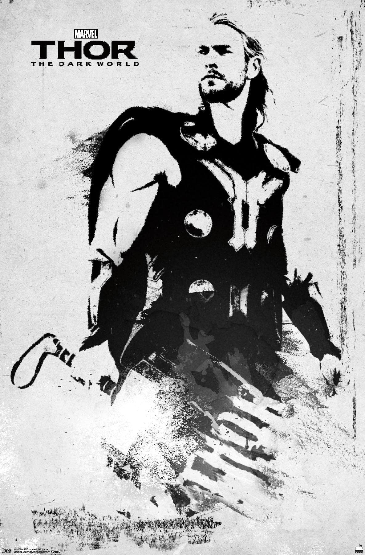 1185x1800 Trends International Marvel Cinematic Universe Dark World Stamp Wall Poster, 22.375 x Premium Unframed Version: Posters & Prints