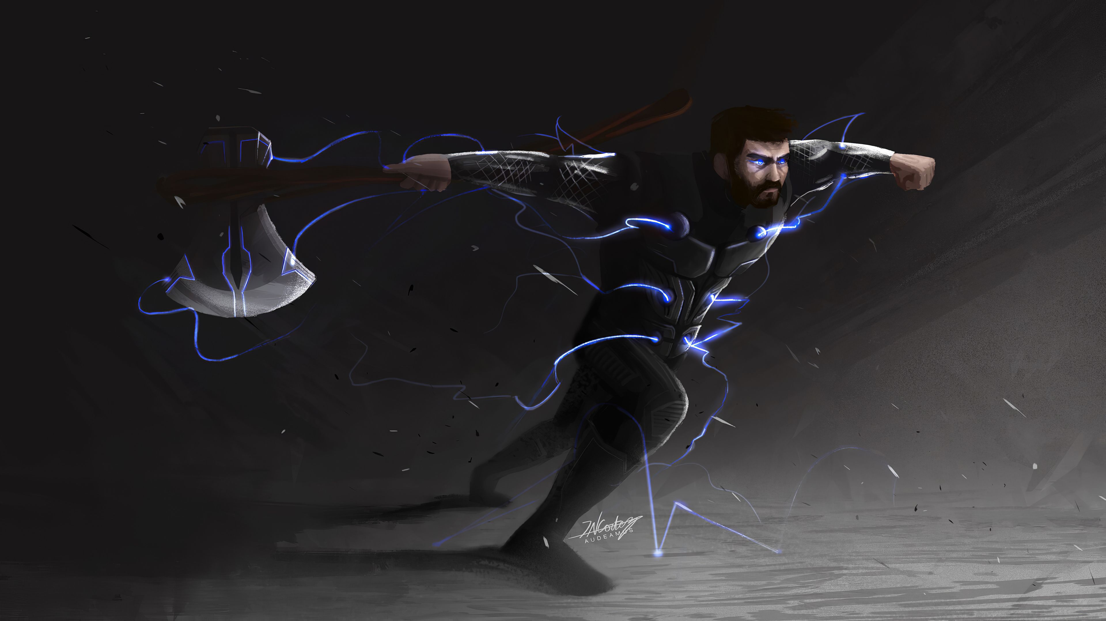 3840x2158 Thor4k 2020 Wallpaper, HD Superheroes Wallpaper, 4k Wallpaper, Image, Background, Photos and Picture