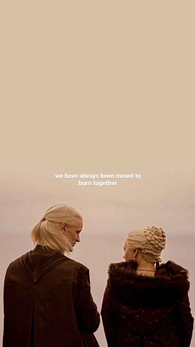 675x1200 Daemon and Rhaenyra wallpaper