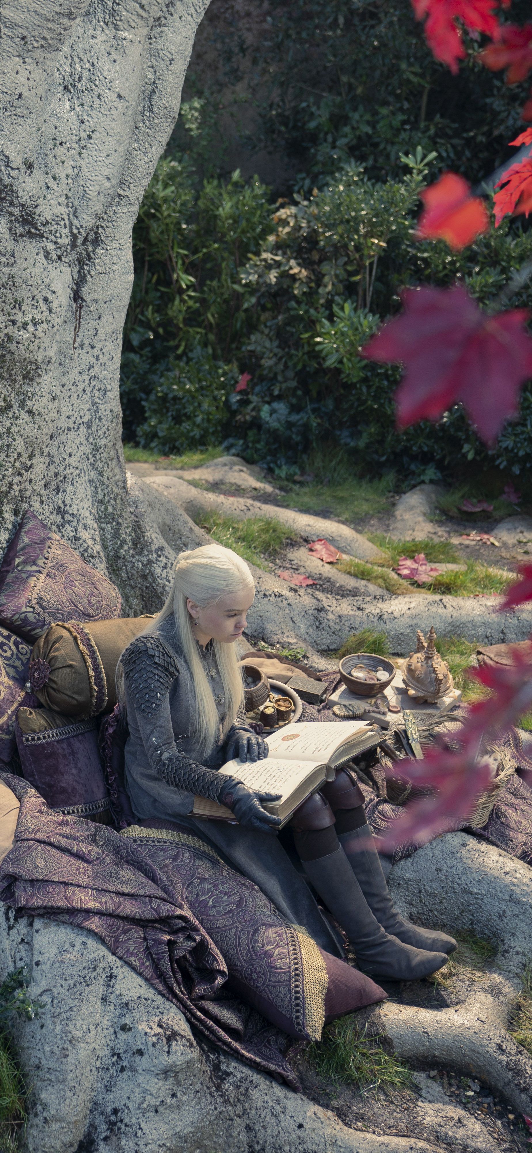 1848x4000 Thought i'd share a pretty sweet 4k wallpaper of Rhaenyra I currently use as my lockscreen