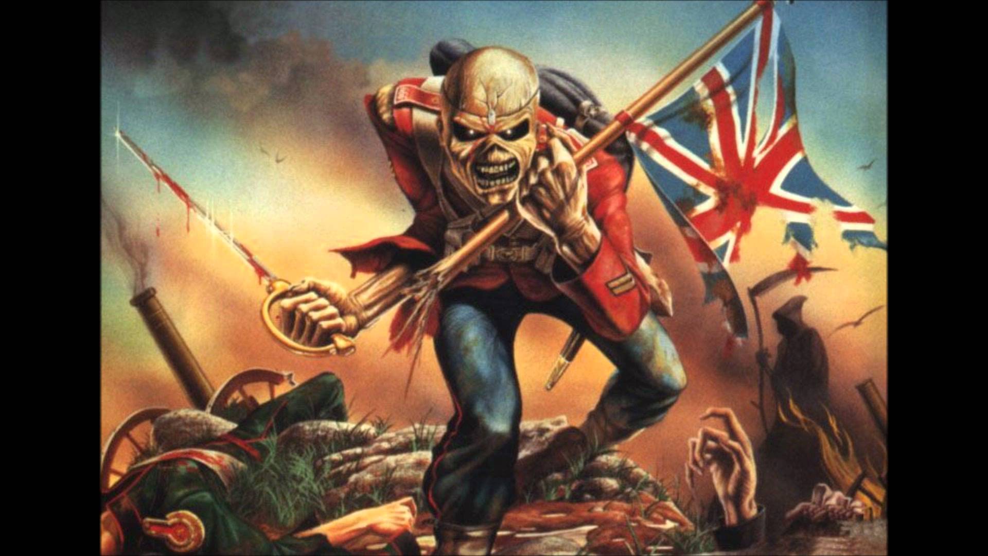 1920x1080 Iron Maiden The Trooper Wallpaper