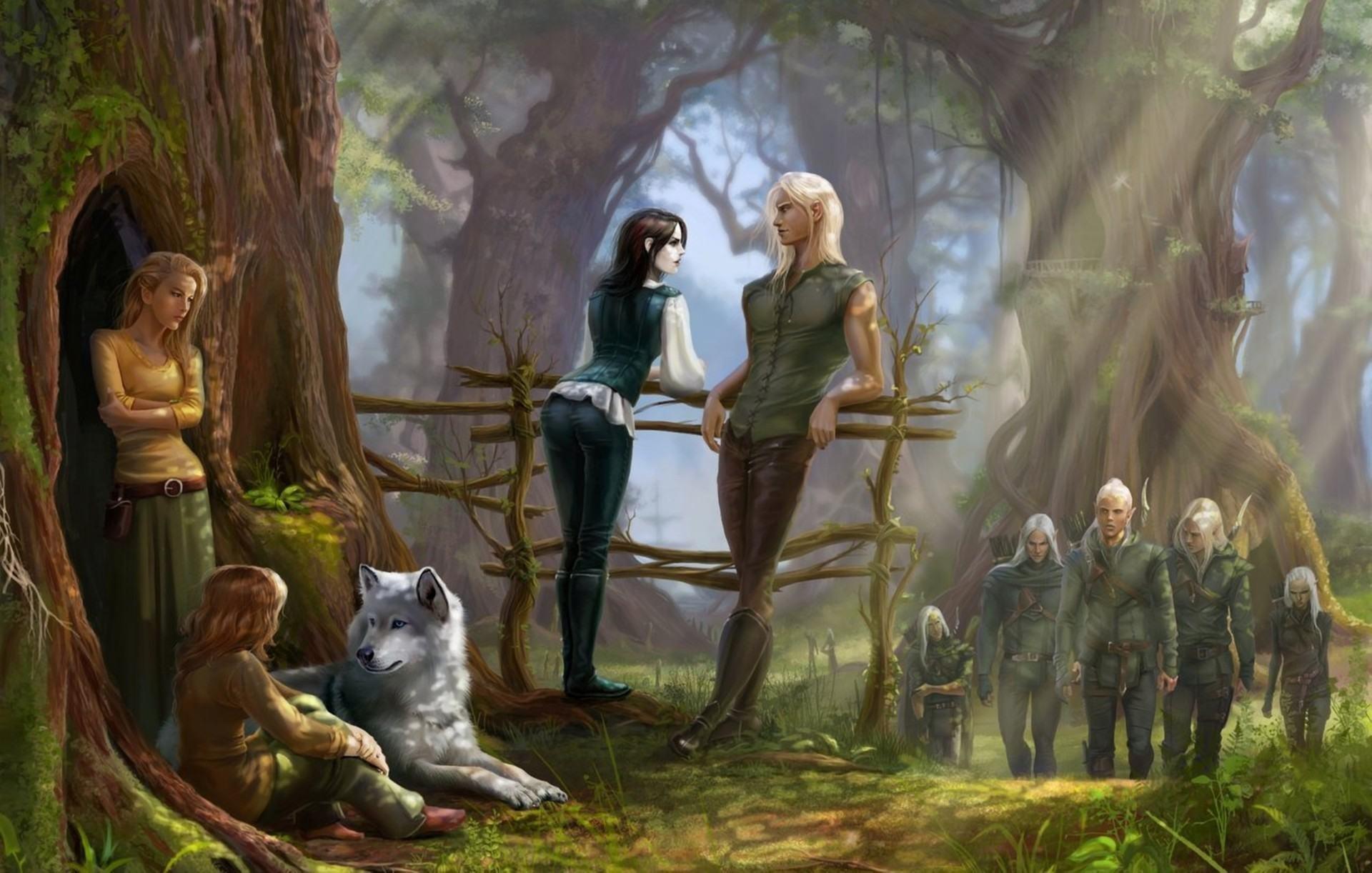 1920x1222 Wood Elf Wallpaper