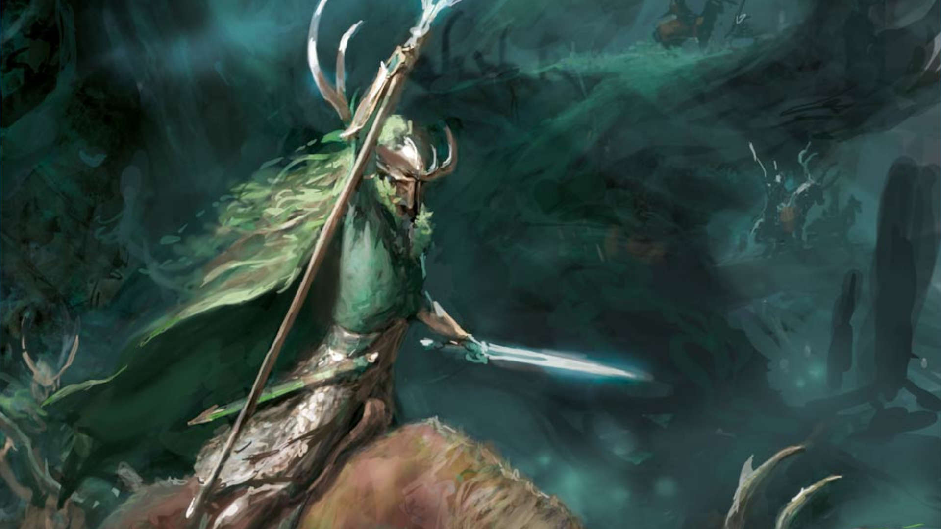 1920x1080 Warhammer Old World Games Workshop Warhammer The Old World Elf Realms: Glade Riders Plastic Miniature Kit Multipart Plastic Model Kit