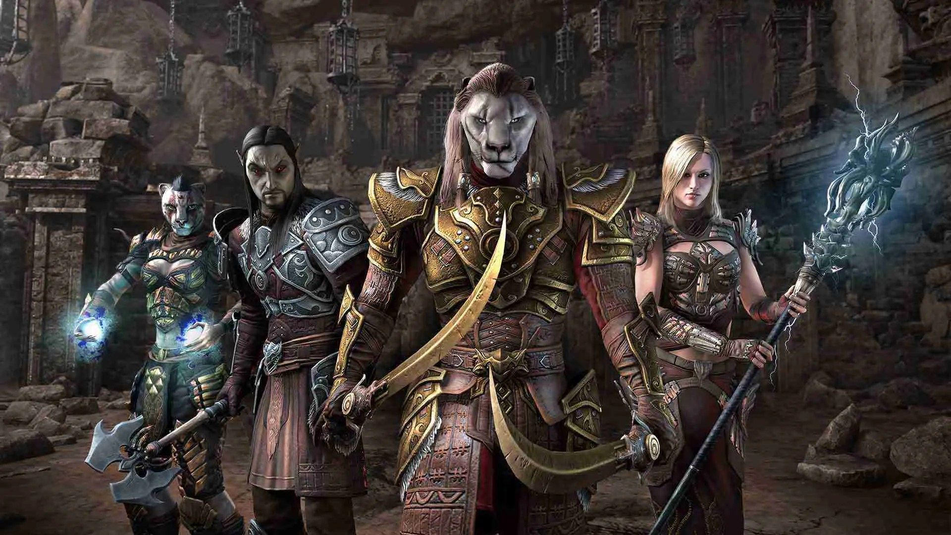 1920x1080 ESO Race: Wood Elf Gaming Elder Scrolls Online