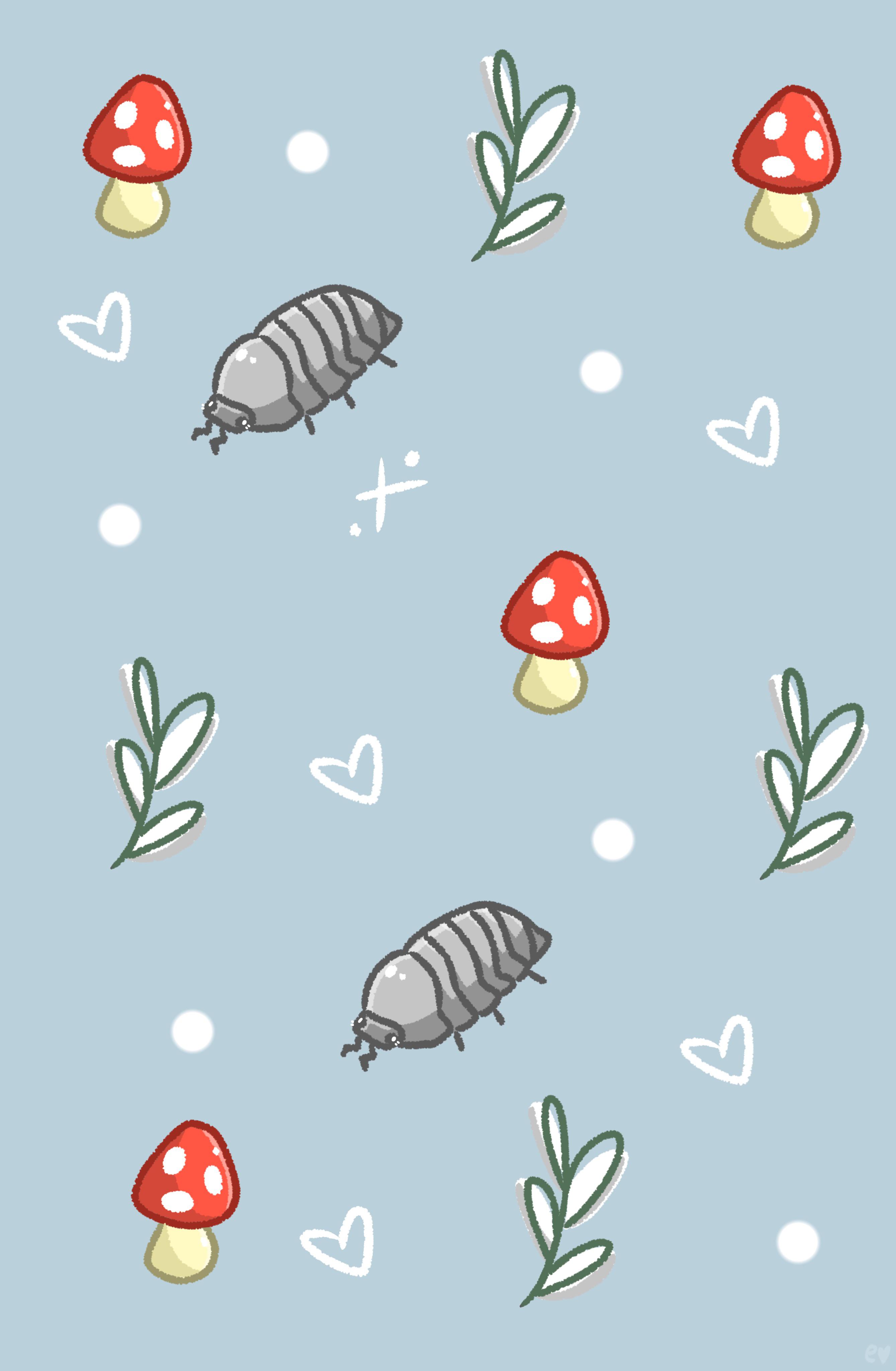 2678x4096 Isopod Wallpaper