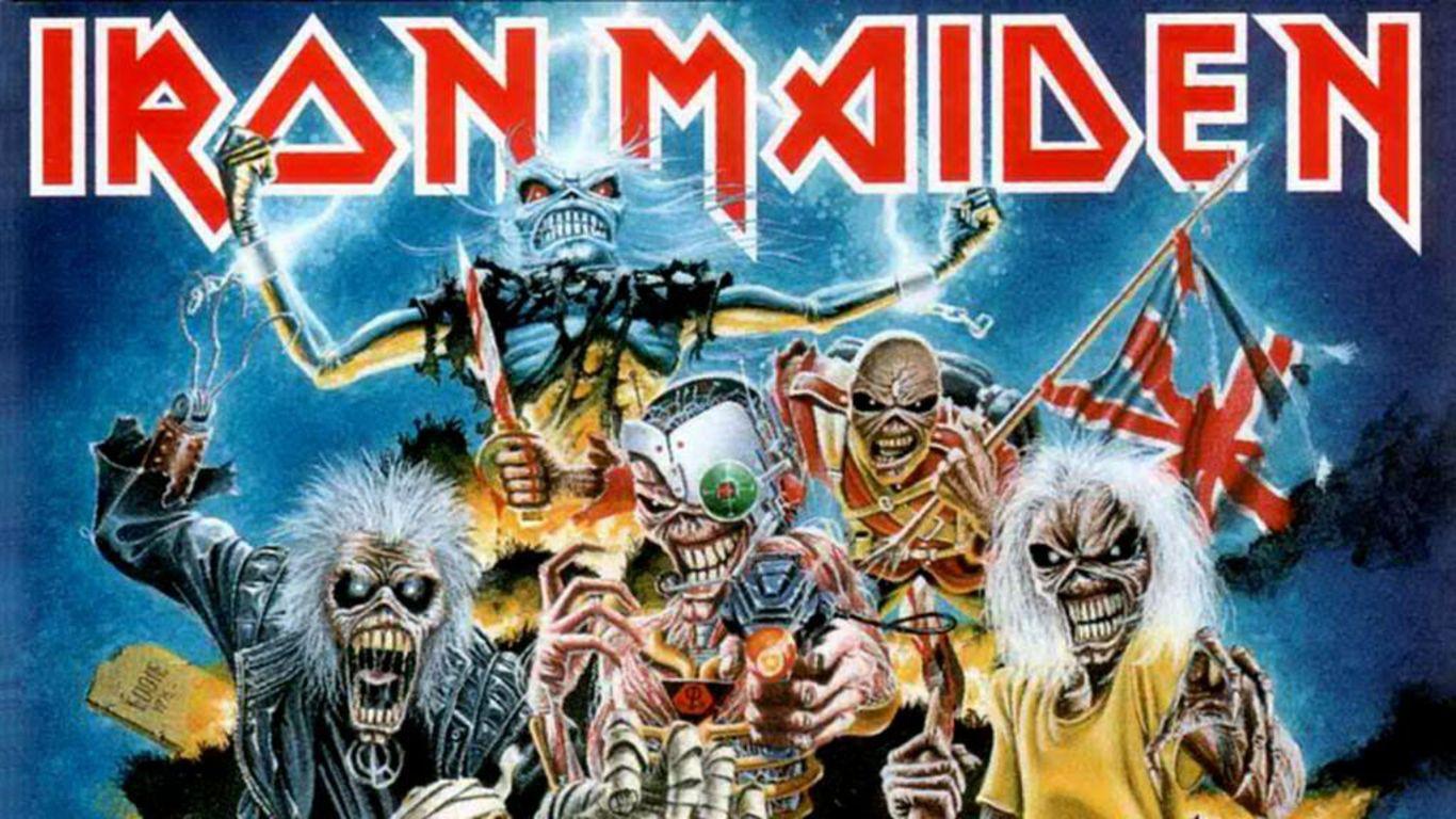 1366x768 Iron Maiden iPhone Wallpaper