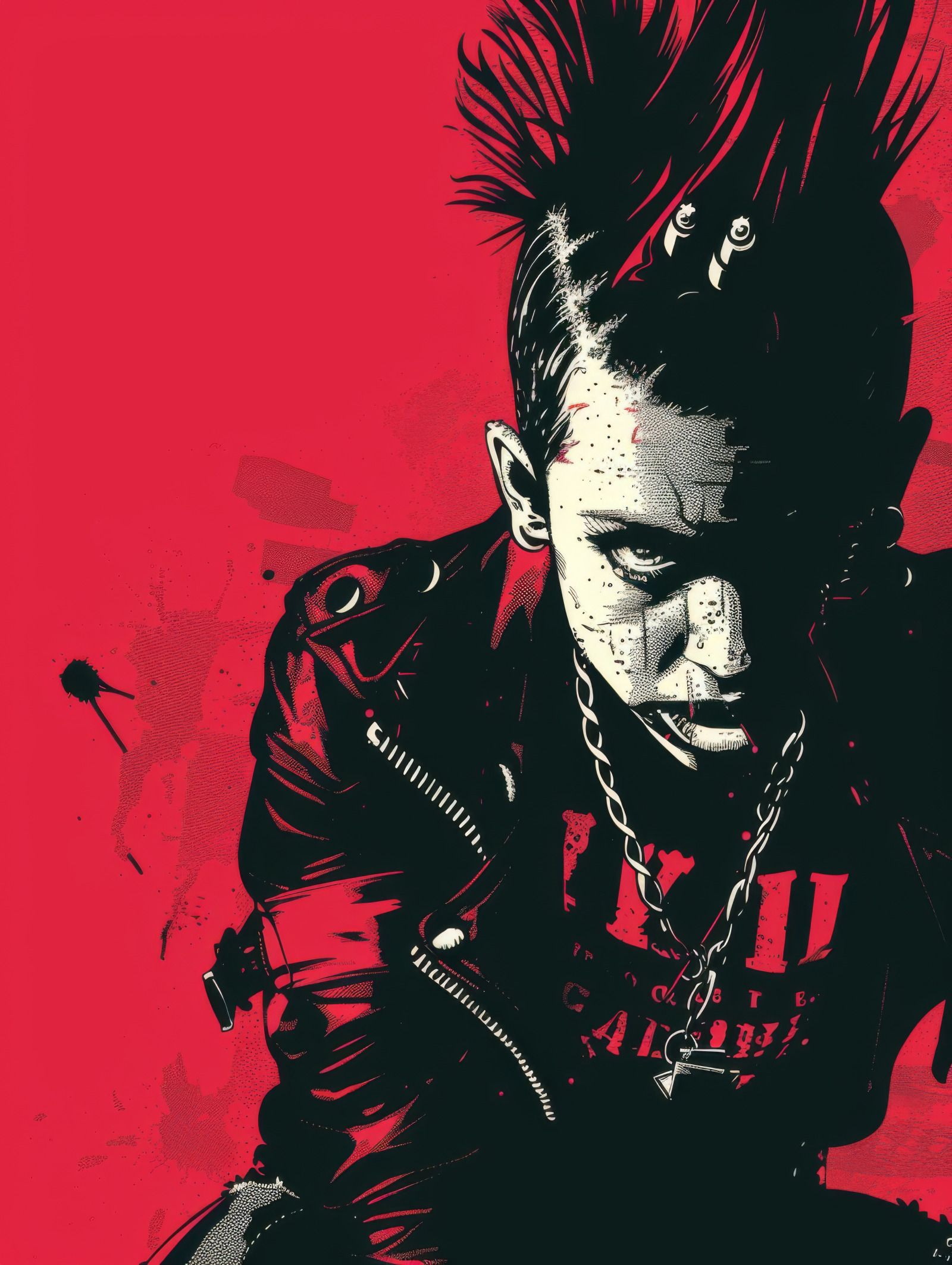 1600x2124 Punk posters on Yellow Image Creative Store