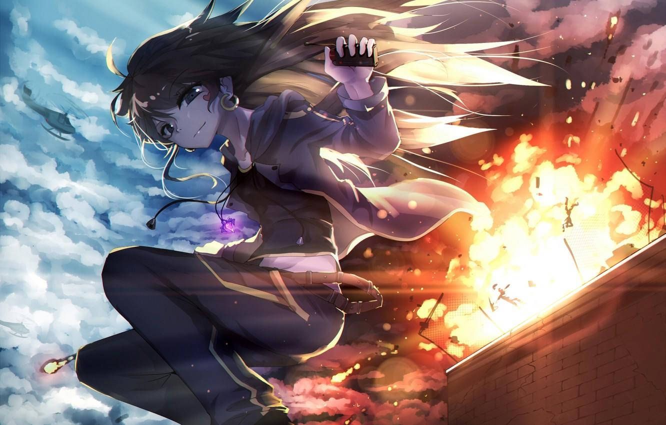 1332x850 Download Mafia The Brigade Fire Anime Wallpaper