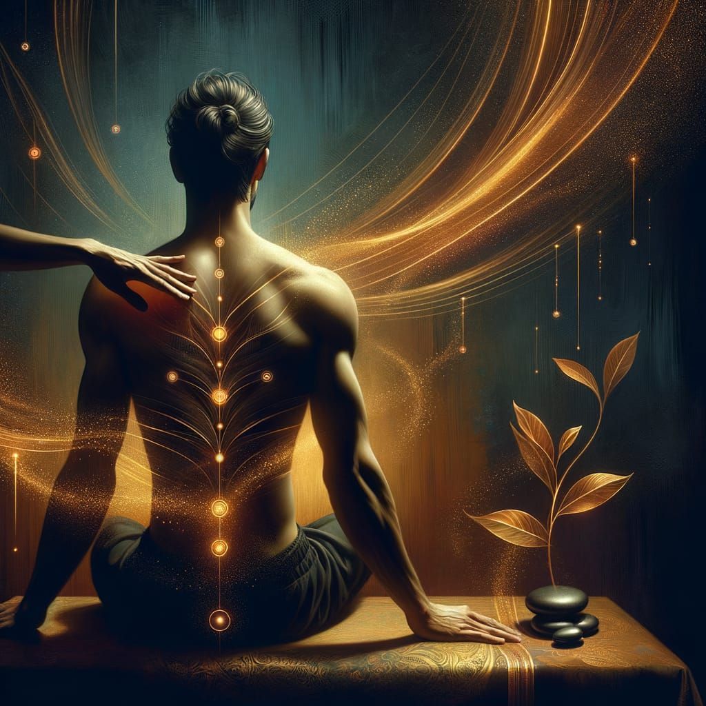 1024x1024 Golden Radiance: A Therapeutic Tantric Massage Sce