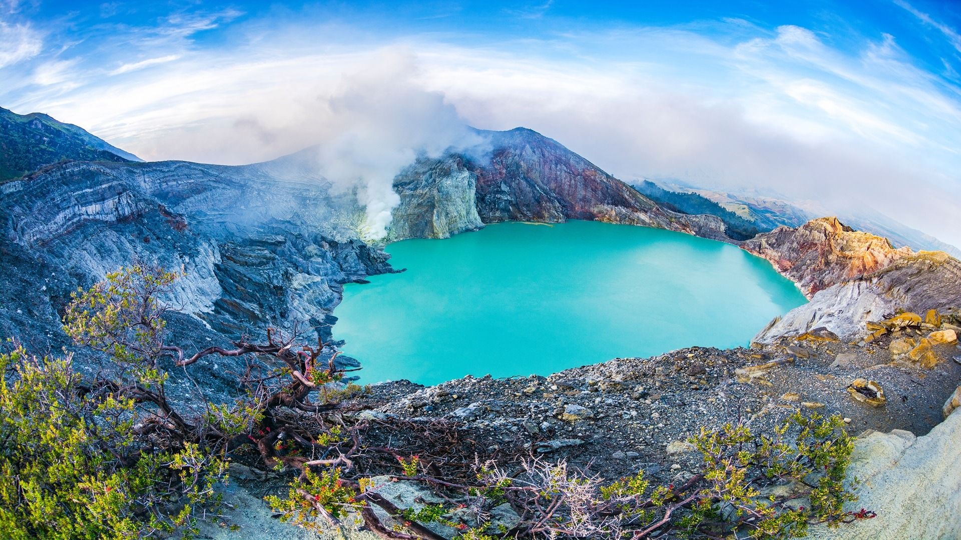 1920x1080 Exploring Kawah Ijen, Indonesia: A Journey to the Mesmerizing Blue Flames and Turquoise Crater Agoda: See The World For Less