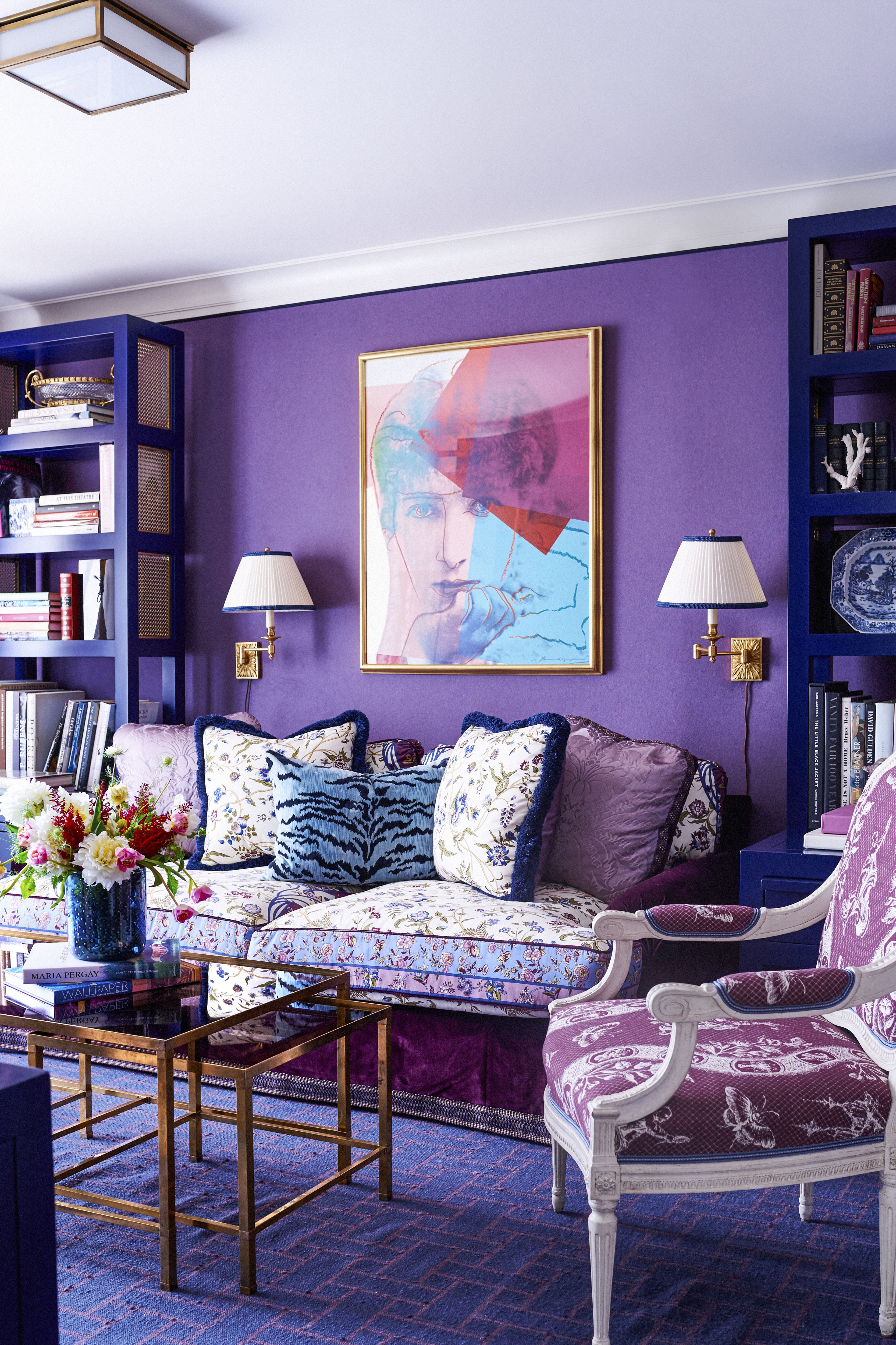 3836x5760 Purple Room Decorating Ideas to Use Purple Walls & Decor