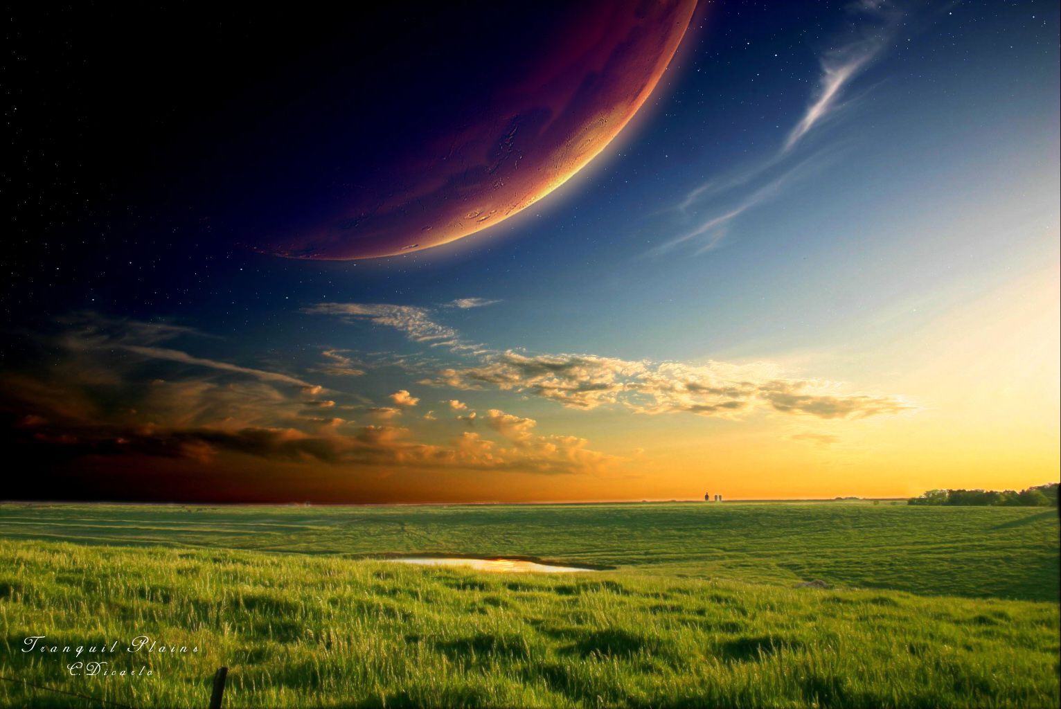 1532x1024 A Dreamy World Phone Wallpaper: Free 4K & HD Downloads