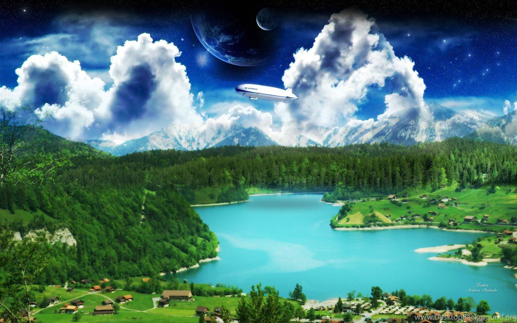 1680x1050 Dreamy World Widescreen Wallpaper 118209