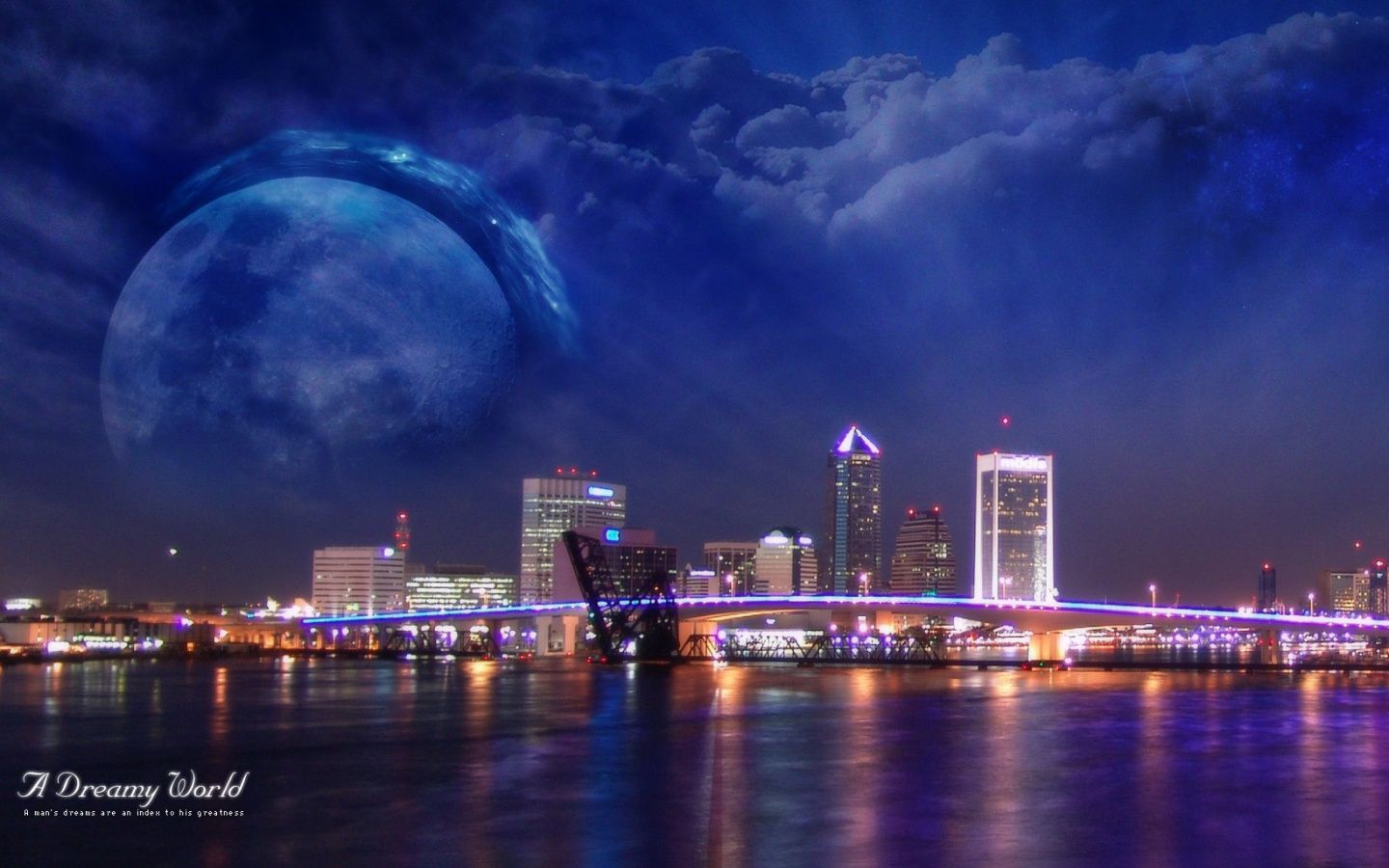 1440x900 A Dreamy World Dualscreen 6 4K UHD Wallpaper for UltraHD Desktop and TV : Widescreen and UltraWide Display : Smartphone and Tablet Devices