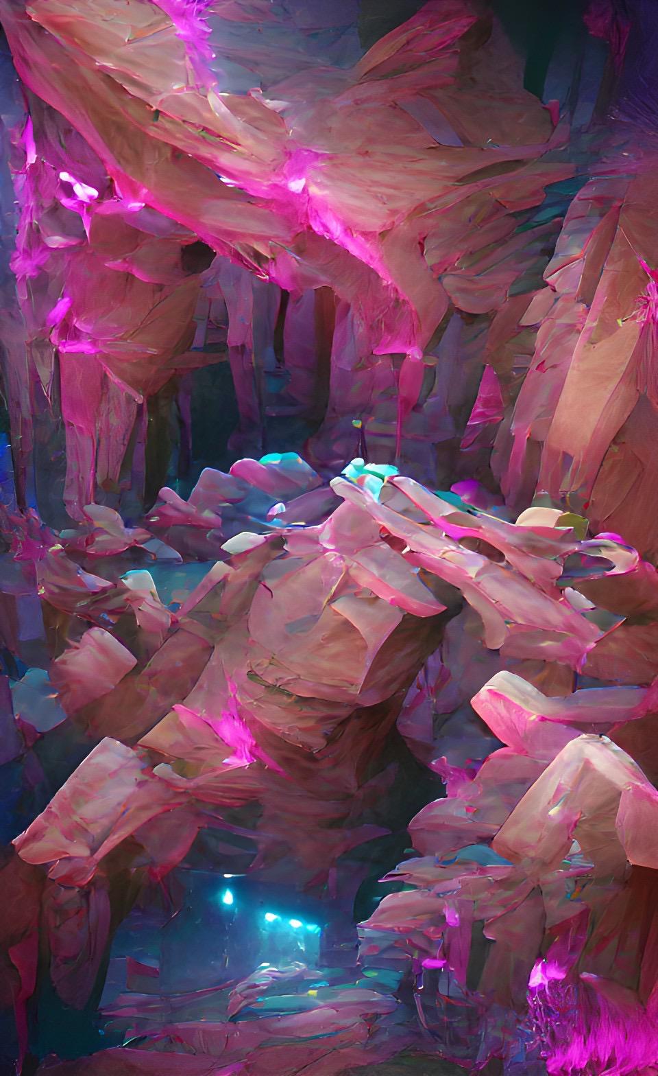 960x1568 Made myself a Crystalline Caverns themed phone wallpaper. Thought you might be interested as well :D