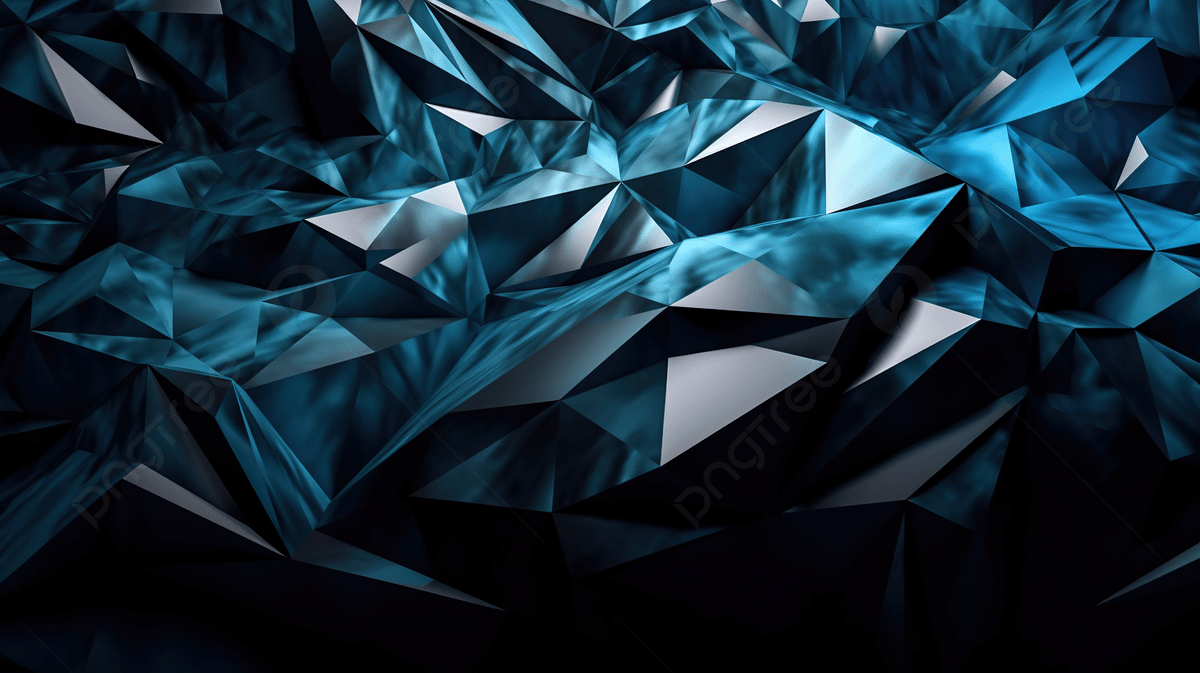 1200x673 Iridescent Blue Metallic Texture A Geometric Crystallized Wallpaper Featuring Abstract Faceted Background And Triangle Tiles In 3D Render Photo And Picture For Free Download