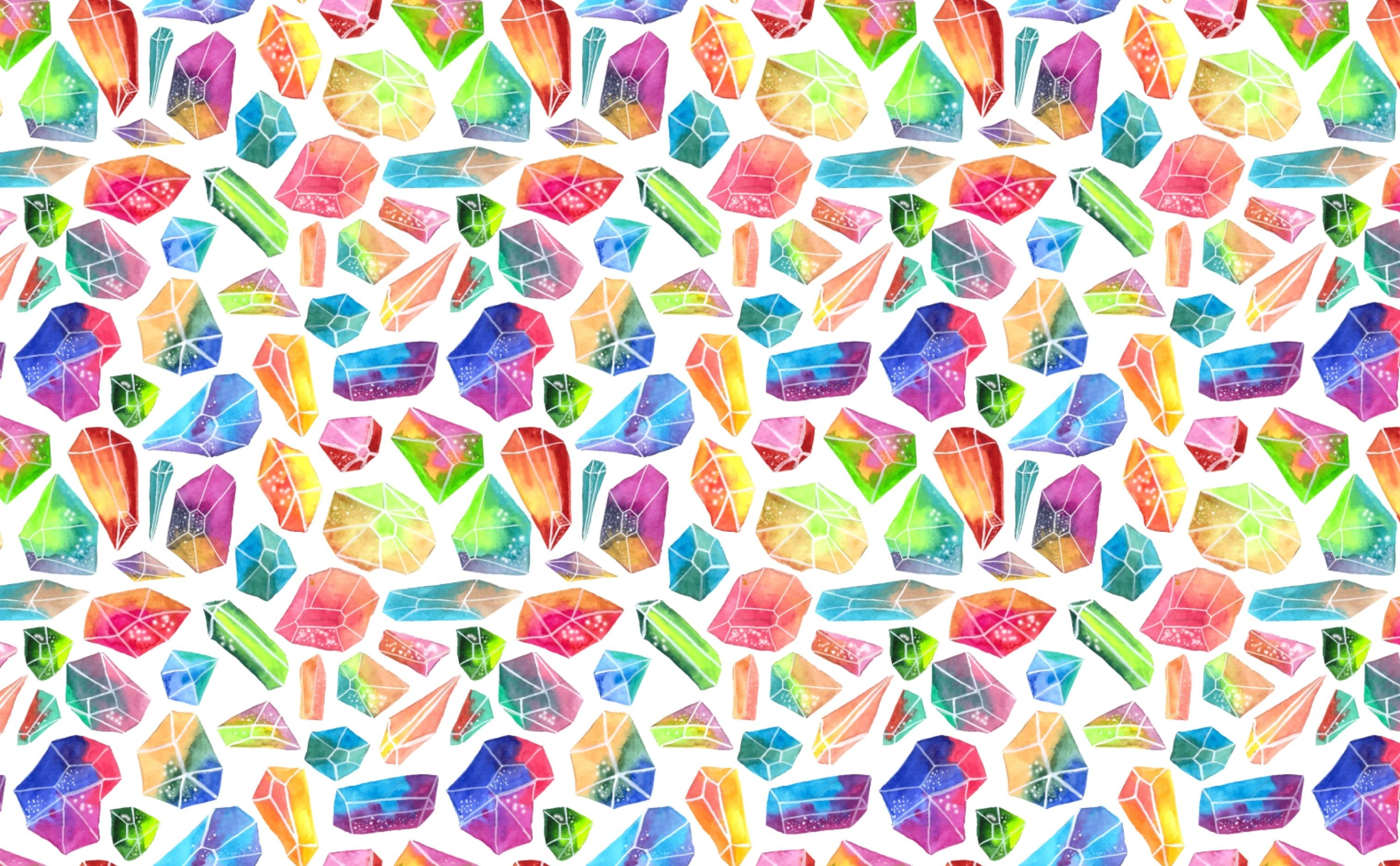 3028x1872 Rainbow Crystal Wallpaper