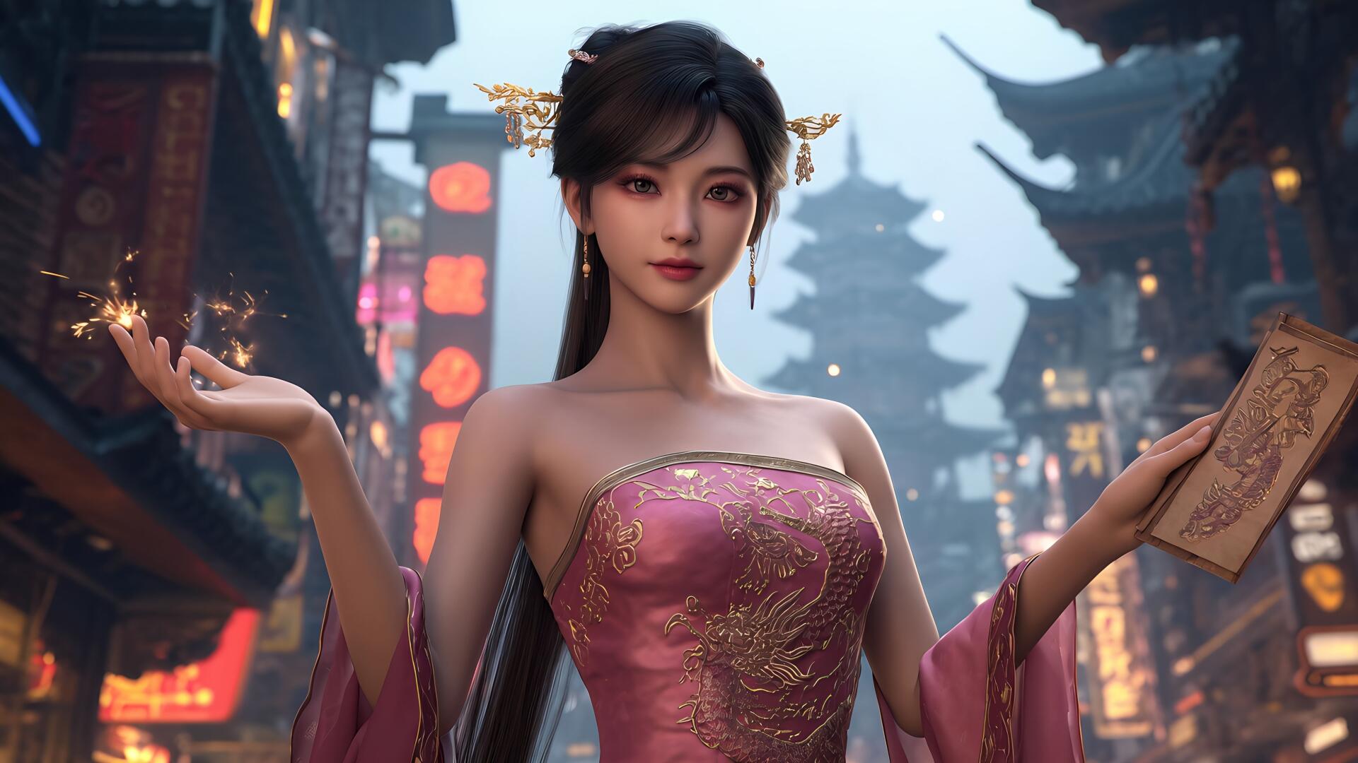 1920x1080 8K Ultra HD AI Art