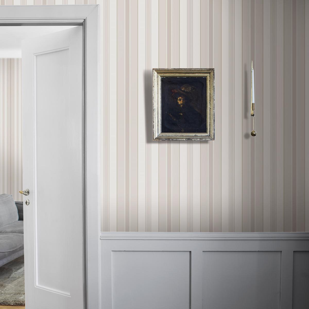 1200x1200 Schumacher Stockholm Stripe Wallpaper. A Cottage in the City
