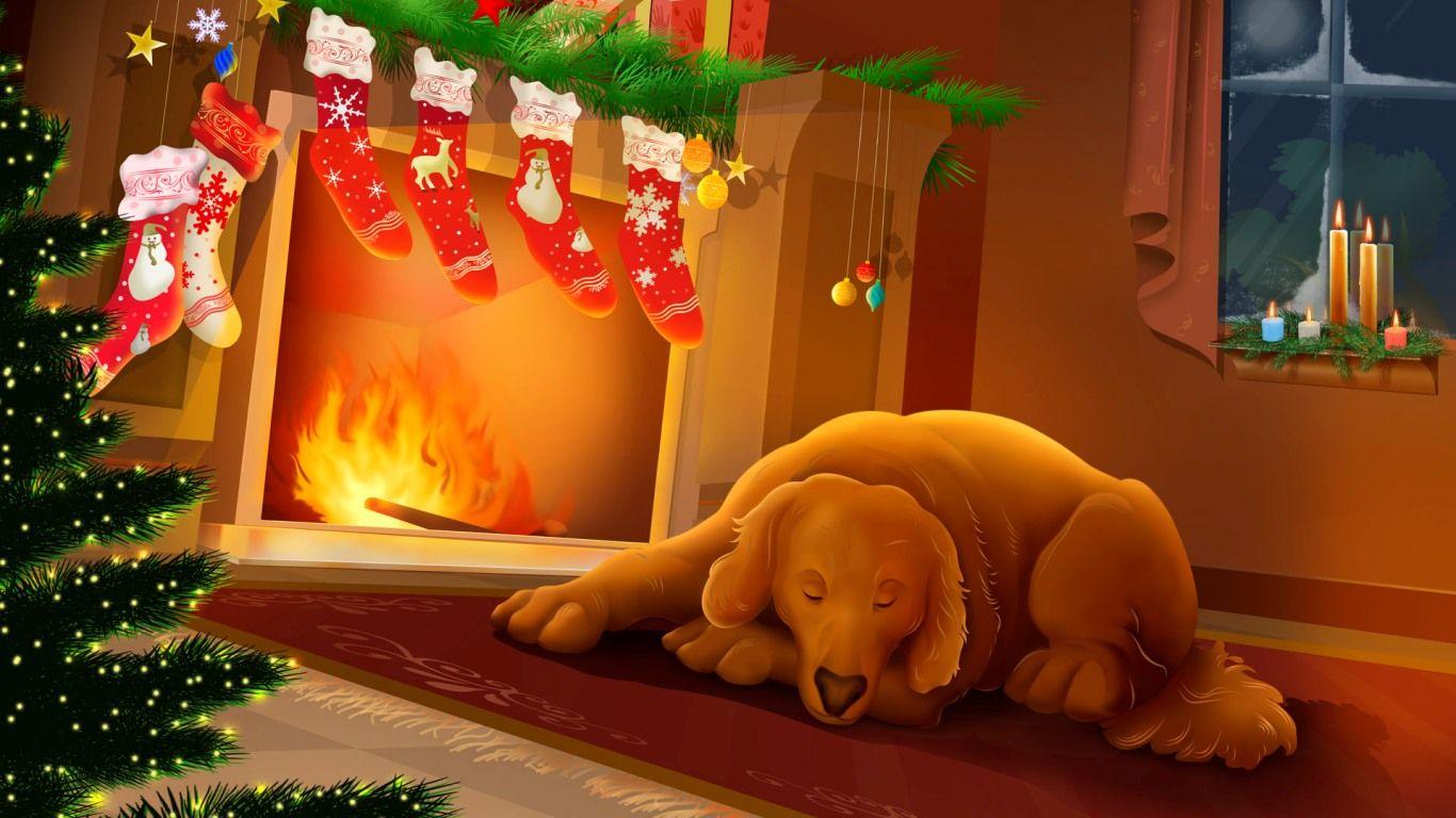 1366x768 Best Background: Christmas Wallpaper 1366x768 HD Background