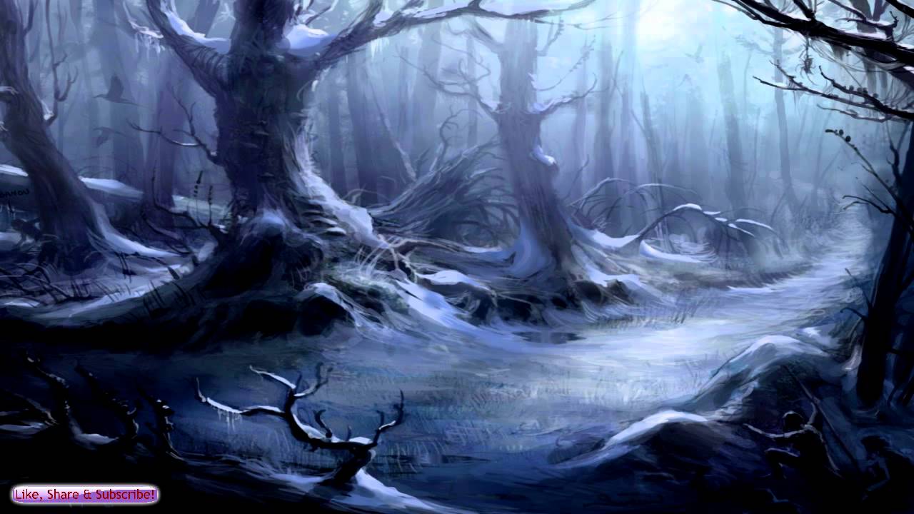 1280x720 Mysterious Dark Music. Wandering The Forest. Ambient Creepy Fantasy Music