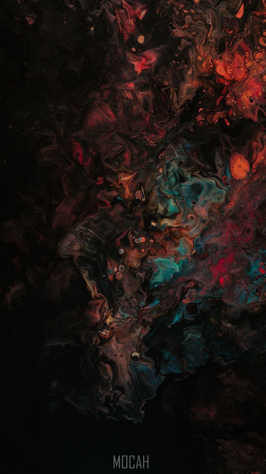 1080x1920 Painting, Watercolor Painting, Red, Darkness, Art, Samsung Galaxy S5 wallpaper full hd, 1080x1920. Mocah.org HD Wallpaper