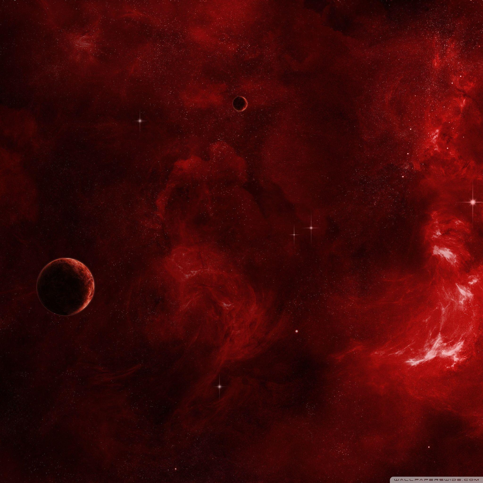 2048x2048 Red Nebula Ultra HD Desktop Background Wallpaper for 4K UHD TV : Multi Display, Dual Monitor : Tablet