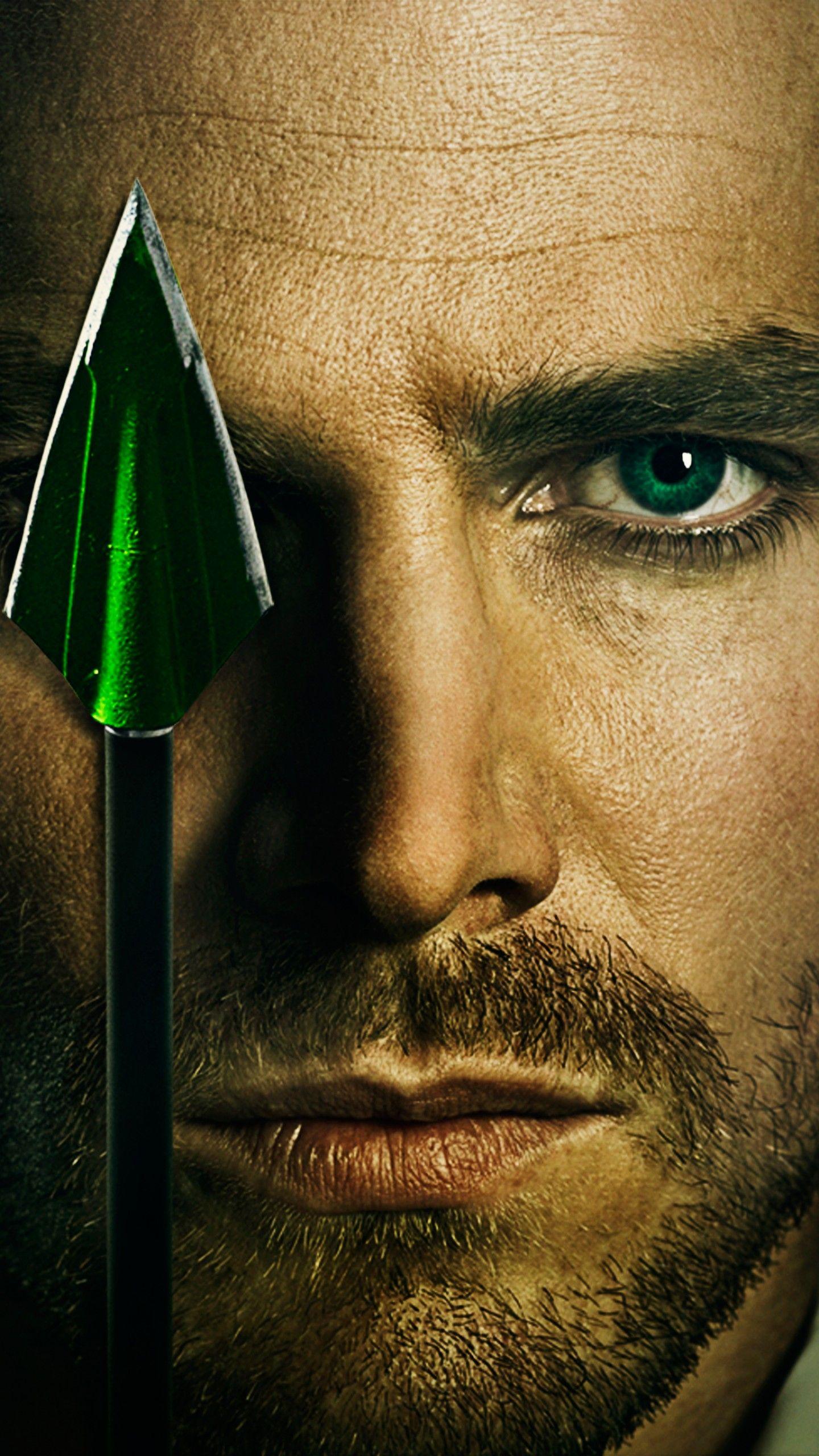 1440x2560 Oliver Queen Arrow Eye HD Wallpaper