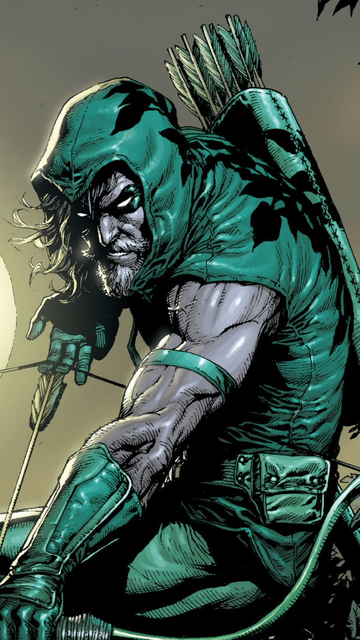 720x1280 Green Arrow Wallpaper