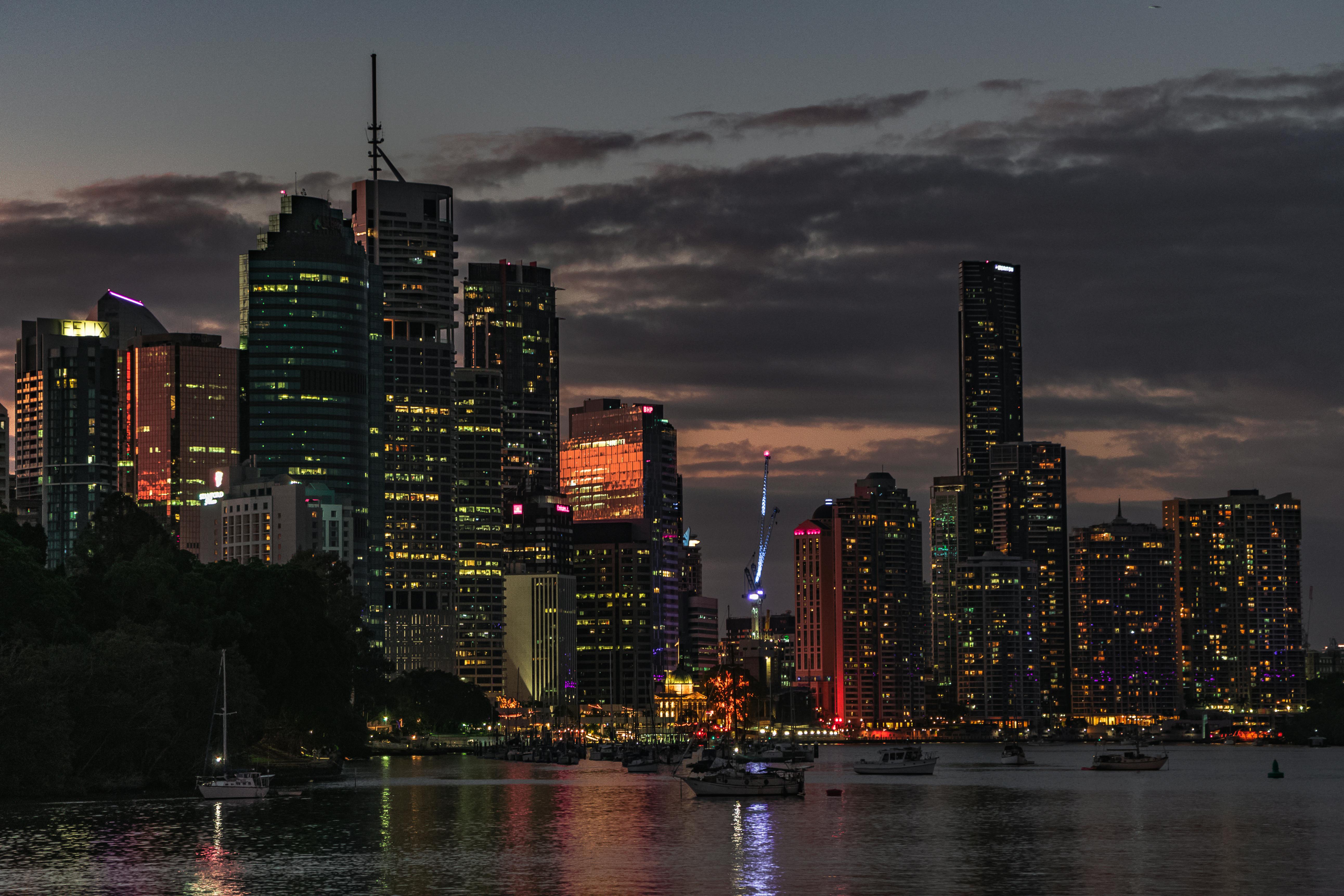 5168x3448 Brisbane City Wallpaper