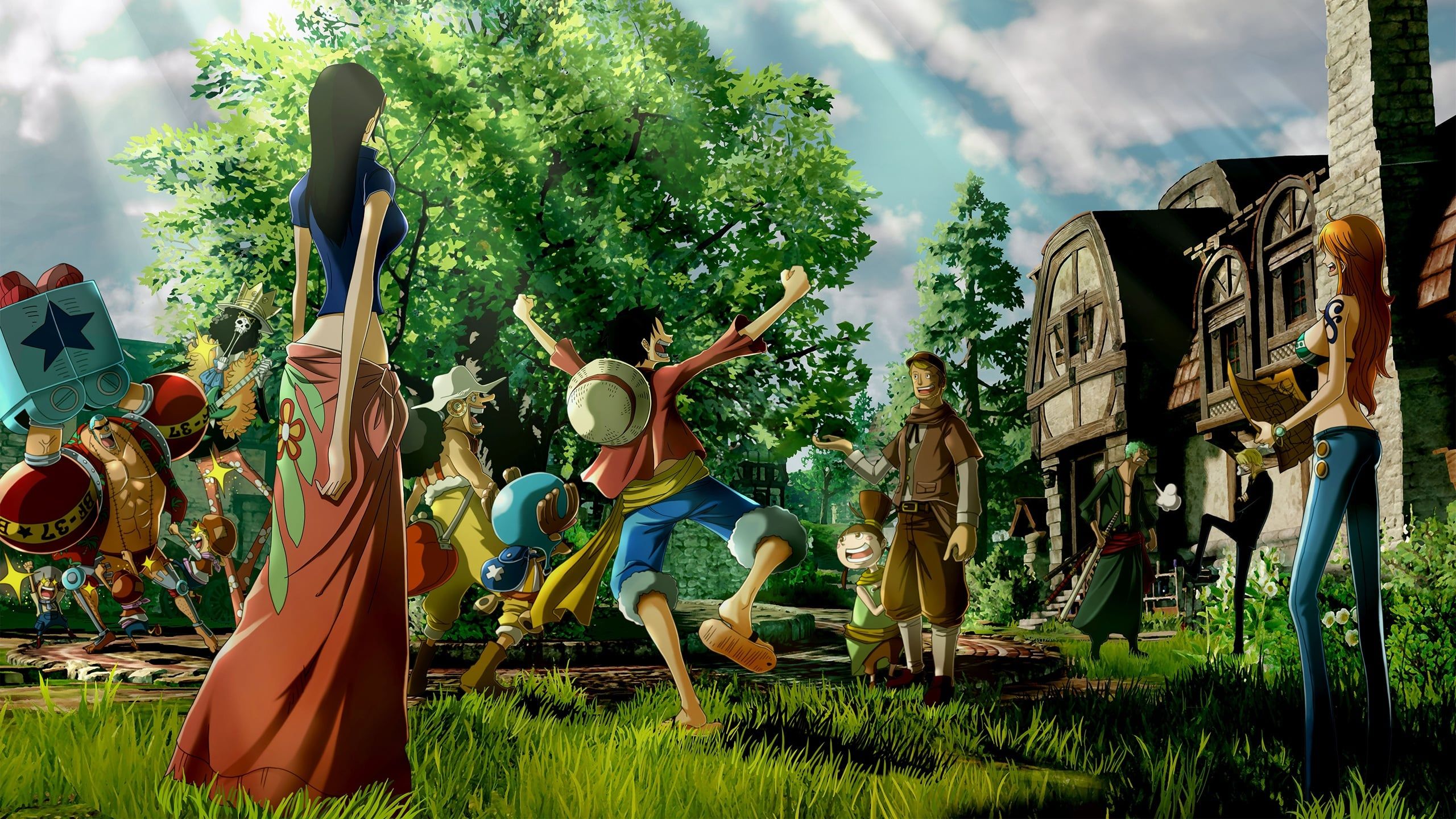 2560x1440 One Piece Characters Anime Wallpaper 2K for Desktop