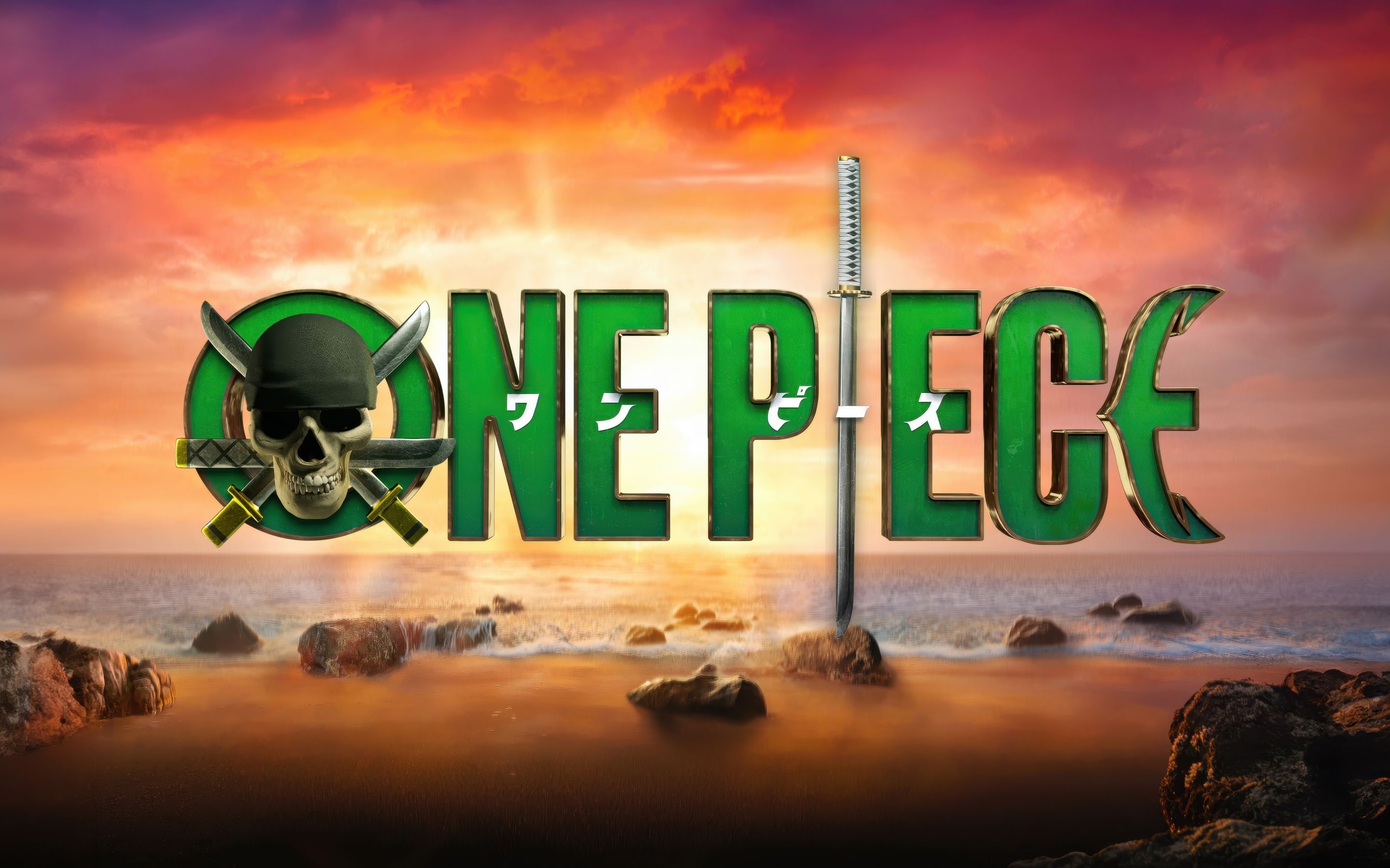 2880x1800 Roronoa Zoro Wallpaper 4K, One Piece Logo, 5K
