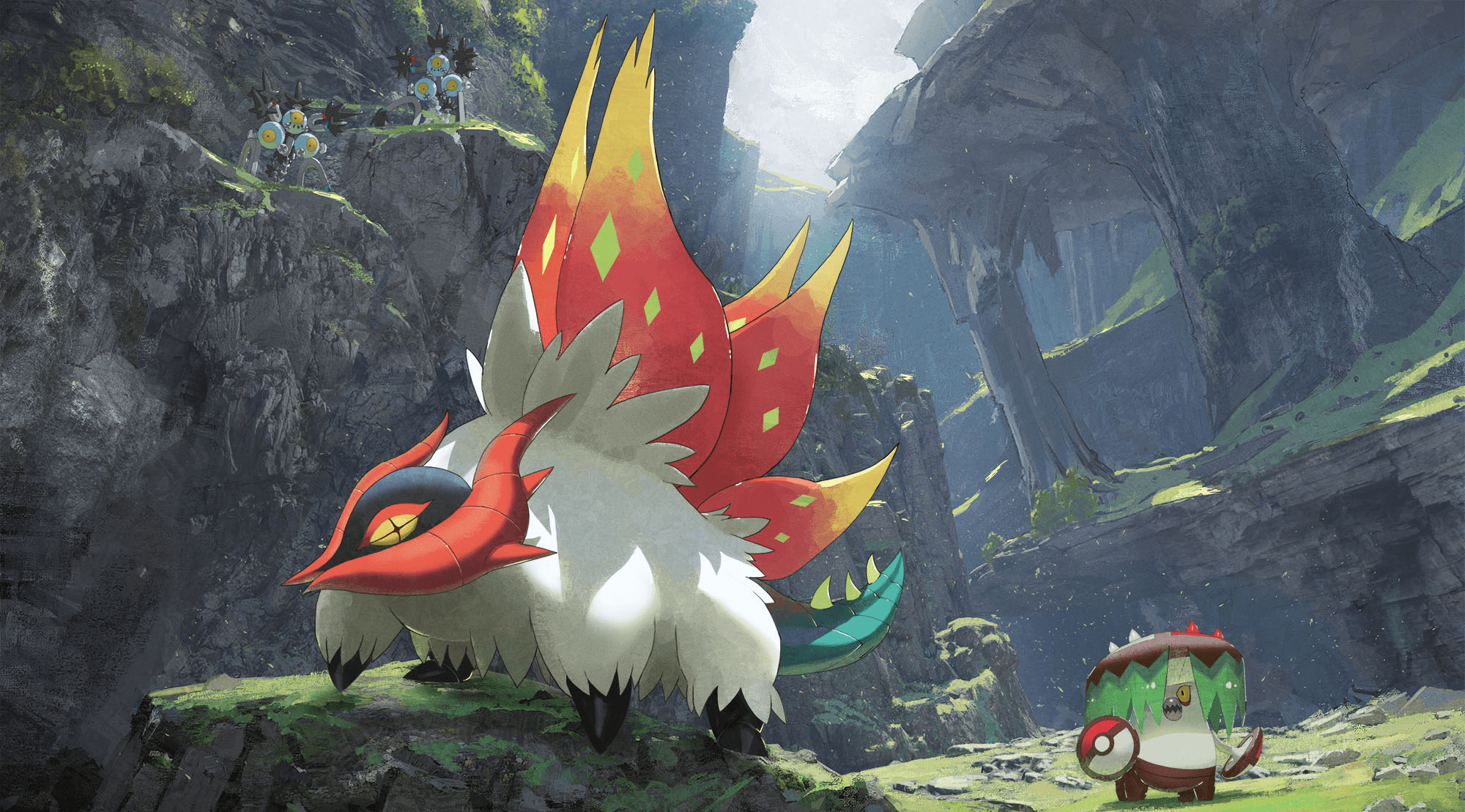2000x1109 New Paradox Pokemon Art Released for Upcoming Merch Line
