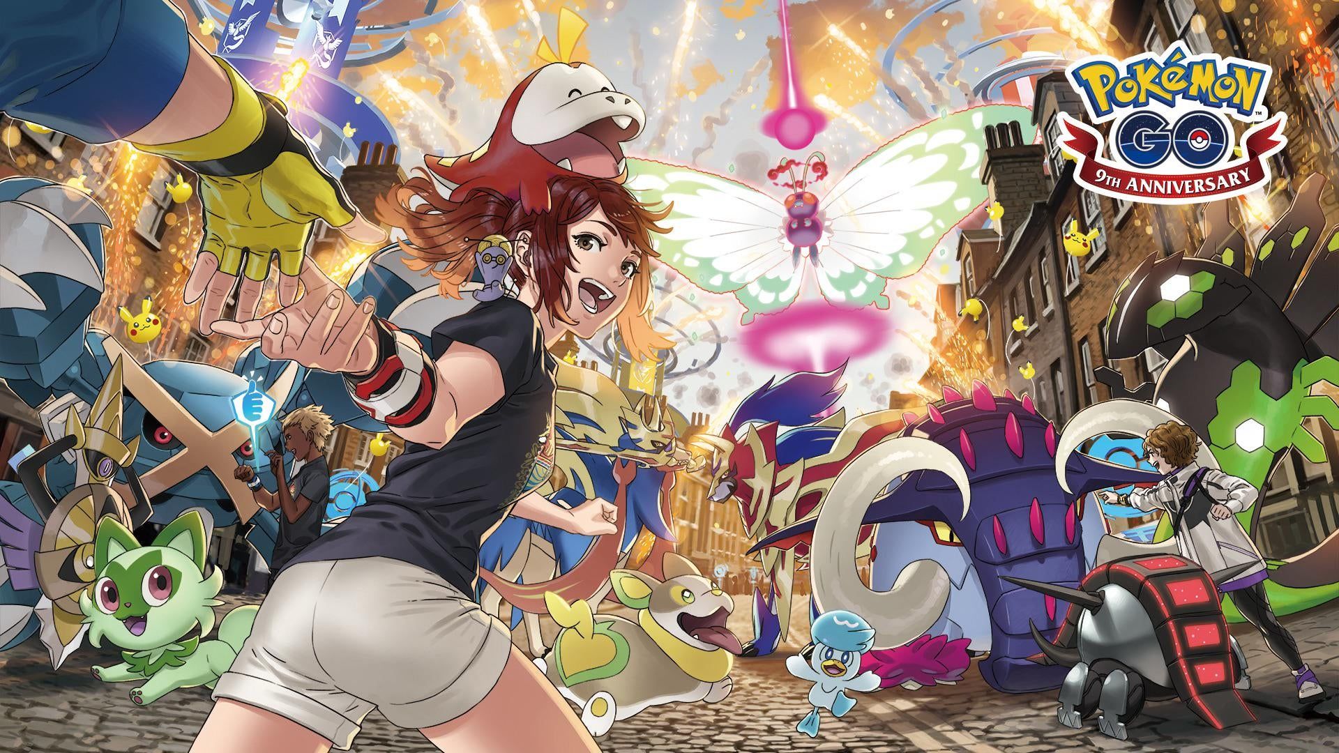 1920x1080 Pokémon Go Artwork Teases Scarlet and Violet's Paradox Pokémon, Though Fans Are Divided on How They'll Be Released