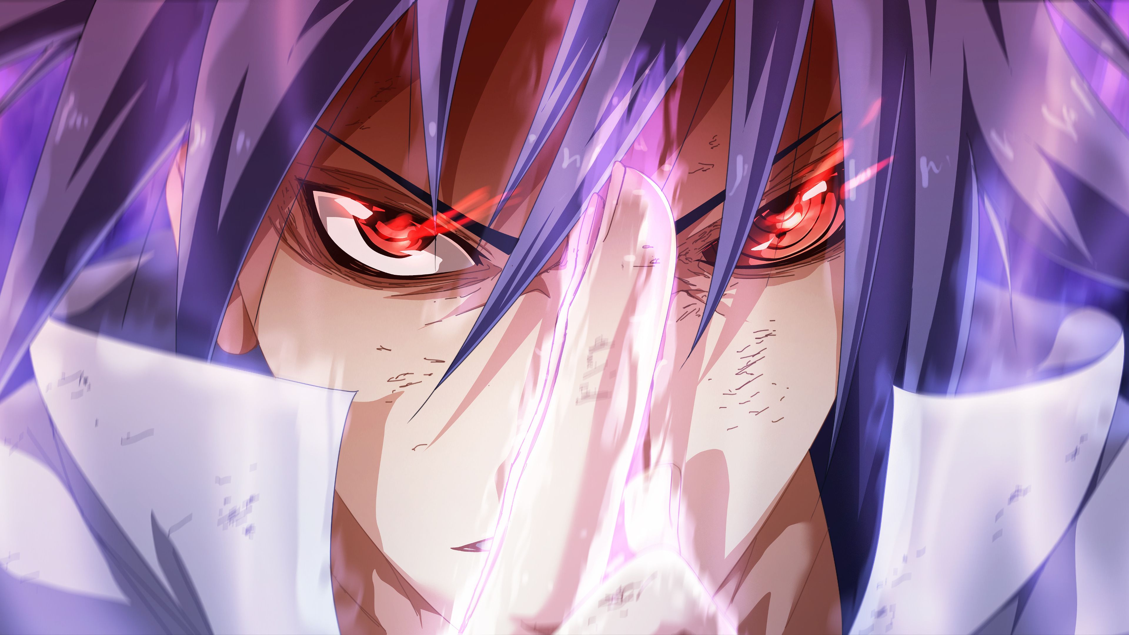 3840x2160 Sasuke Sharingan Rinnegan 4K Wallpaper HD
