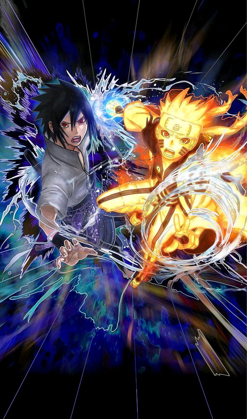 800x1358 Naruto and Sasuke, dope, space, HD phone wallpaper