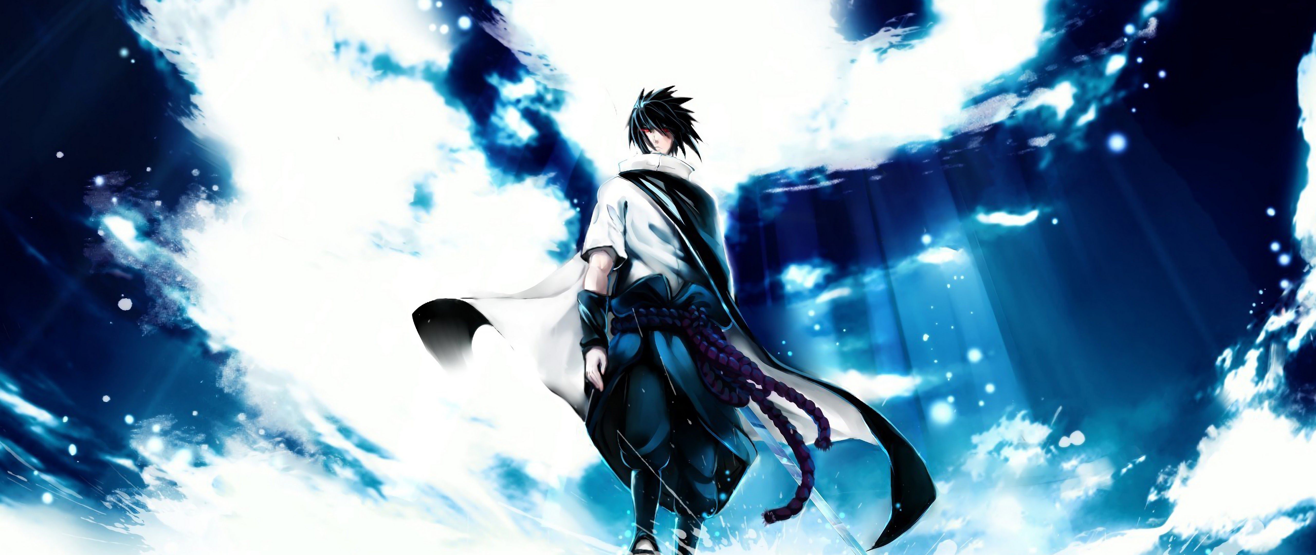 5120x2160 Sasuke Uchiha 4K Wallpaper HD