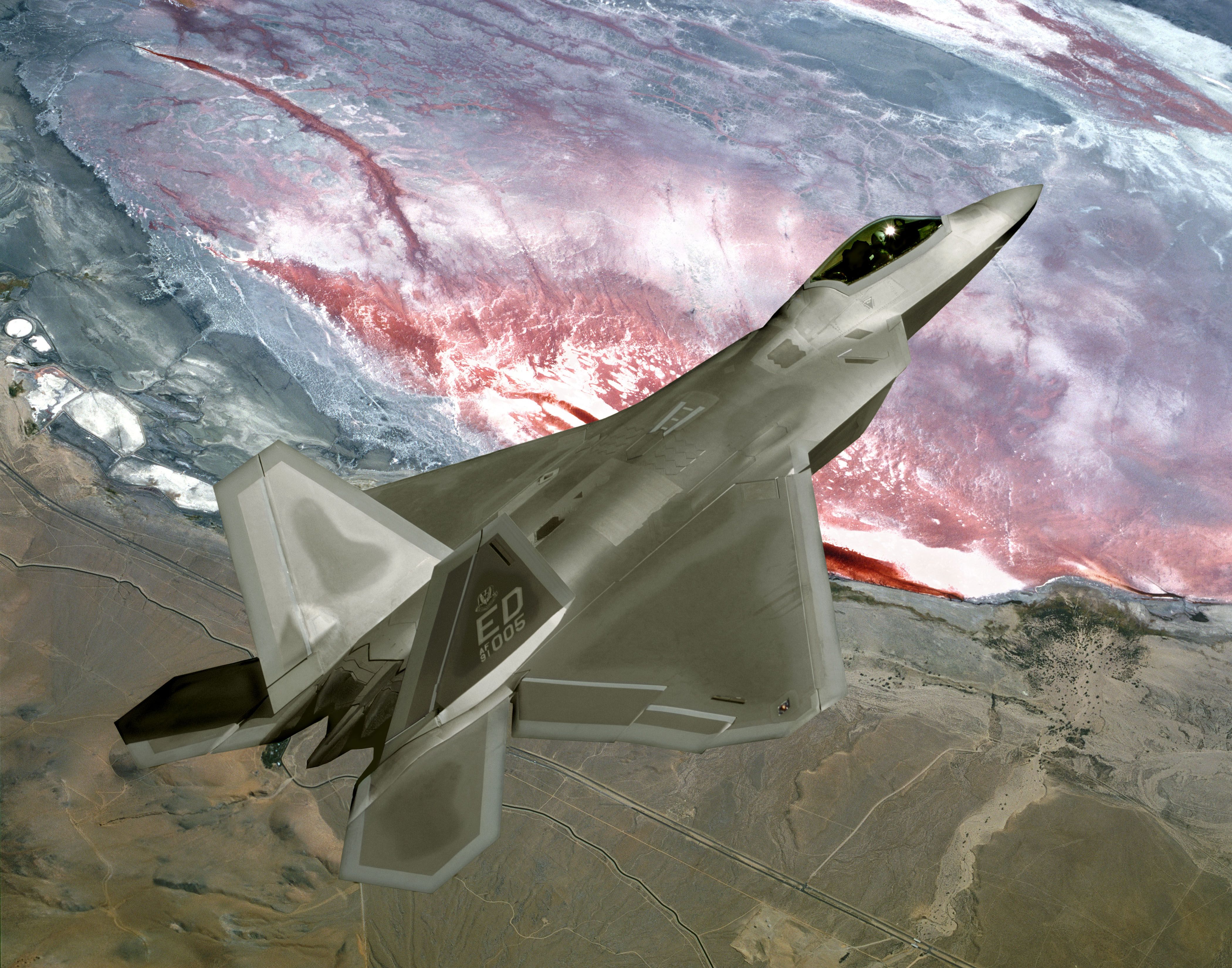 4200x3300 4K Ultra HD Wallpaper Of The Lockheed Martin F 22 Raptorx3300