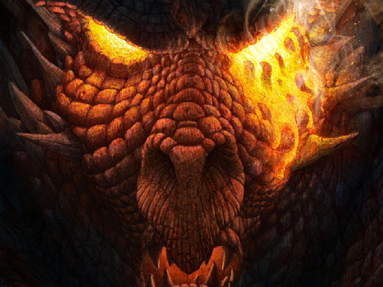 1280x959 Fire Dragon Dragon Eyes