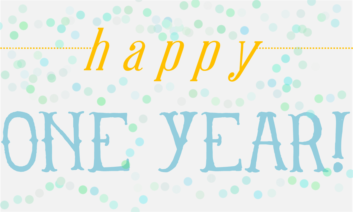 1169x701 Happy 1 Year Blogiversary!! (michelle blogs). Work anniversary quotes, Anniversary quotes, Work anniversary