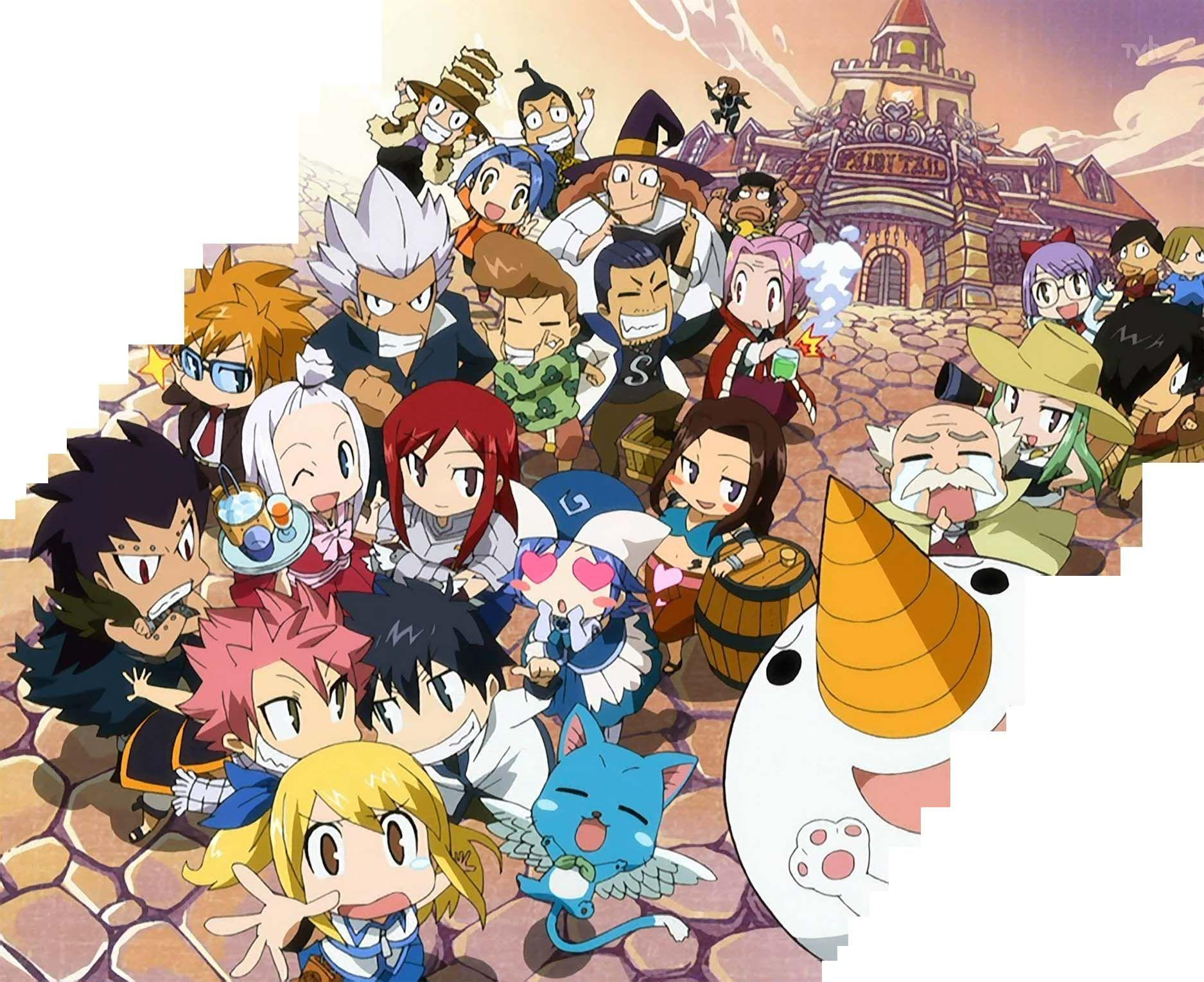 Chi tiết hơn 70 về hình nền fairy tail chibi  Du học Akina