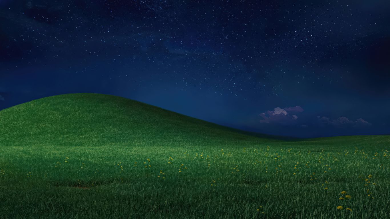 1366x768 Bliss Windows Xp Remastered 2025 5k Laptop HD , HD 4k Wallpaper, Image, Background, Photos and Picture
